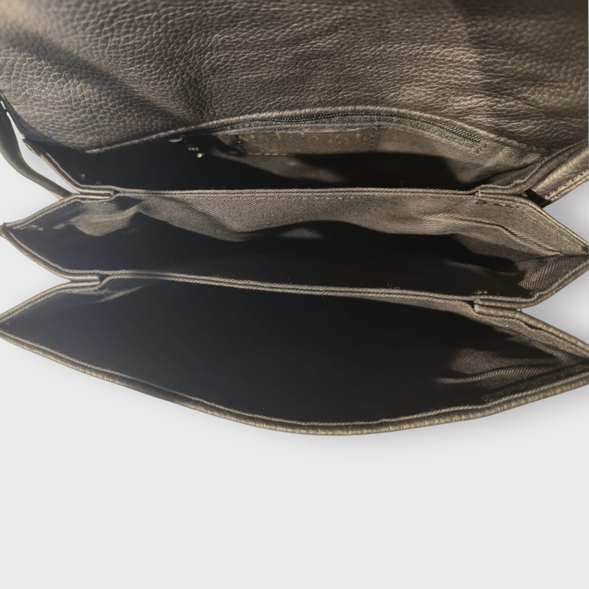 Pelletteria Pelle Nuda Milano, Vera pelle italiana, Negozio borse donna, 3 Soffietti nero