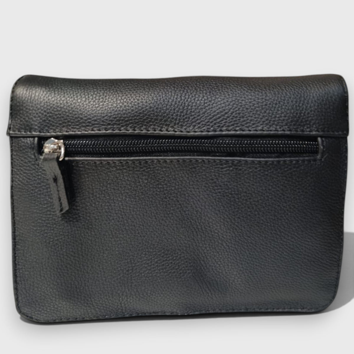 Pelletteria Pelle Nuda Milano, Vera pelle italiana, Negozio borse donna, 3 Soffietti nero