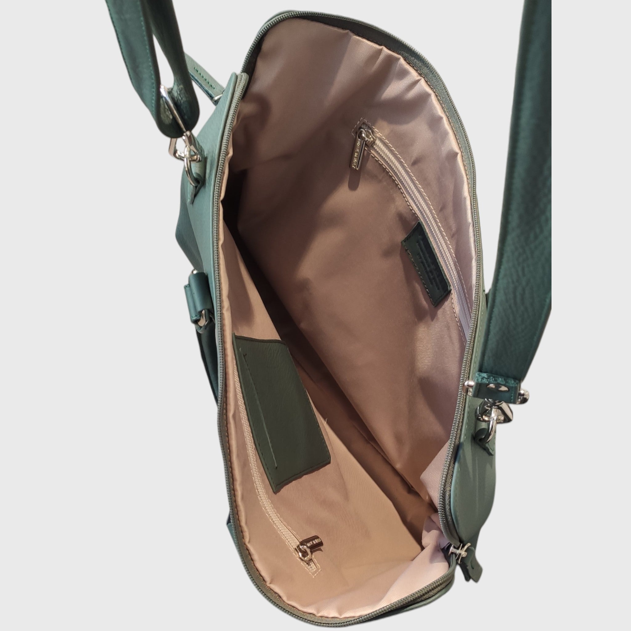 Pelletteria Pelle Nuda Milano, Vera pelle, Artigianato italiano, Alessia borsa porta computer