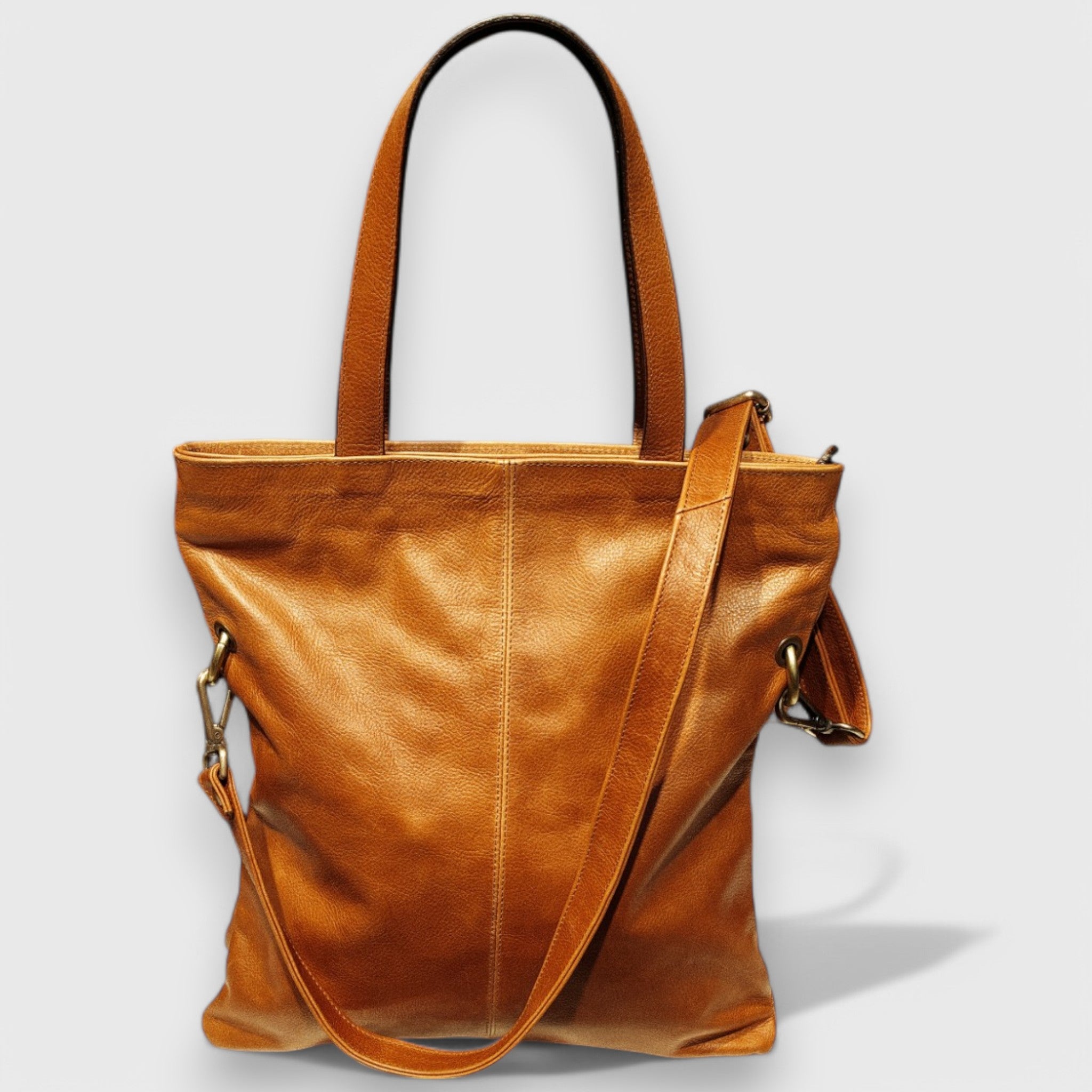 Pelletteria Pelle Nuda Milano, Artigianato Italiano, Vera pelle, Negozio borse donna, Alice marrone