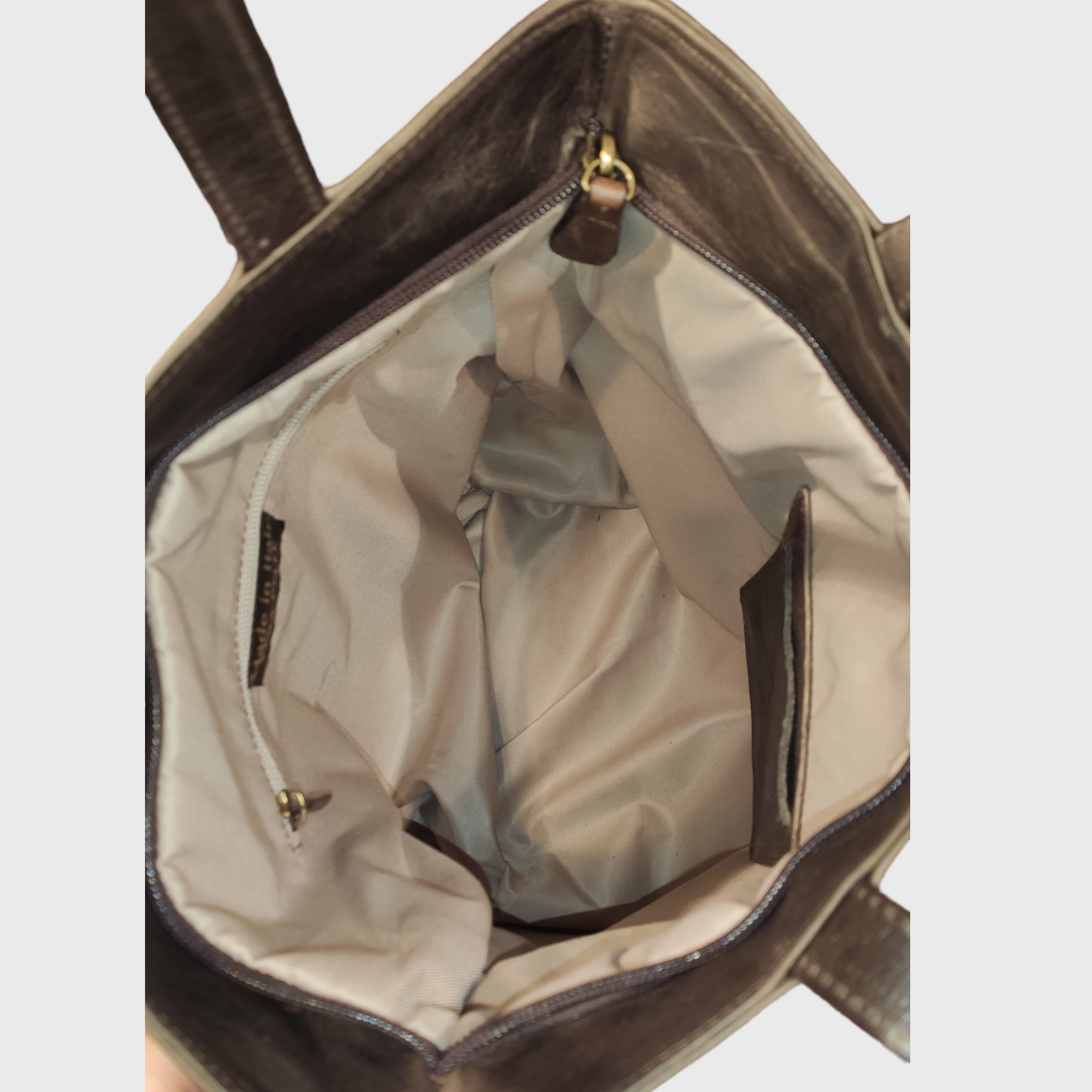 Borsa donna, borsa in pelle, vera pelle, Alice Marrone, artigianato italiano, Pelletteria Pelle Nuda