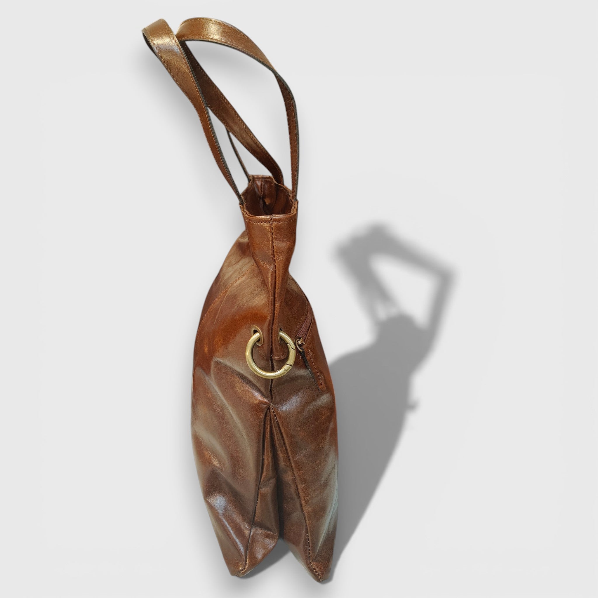 Pelletteria Pelle Nuda Milano, Artigianato Italiano, Vera pelle, Negozio borse donna, Alice testa di moro