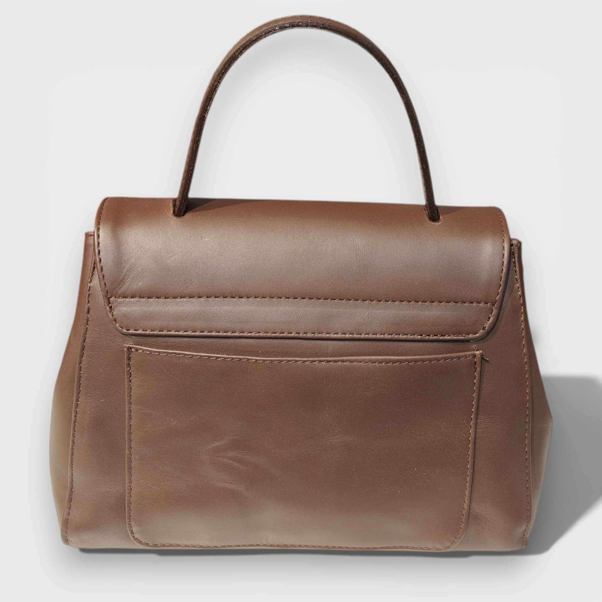 Pelletteria Pelle Nuda Milano, Artigianato Italiano, Vera pelle, Negozio borse donna, Amor marrone