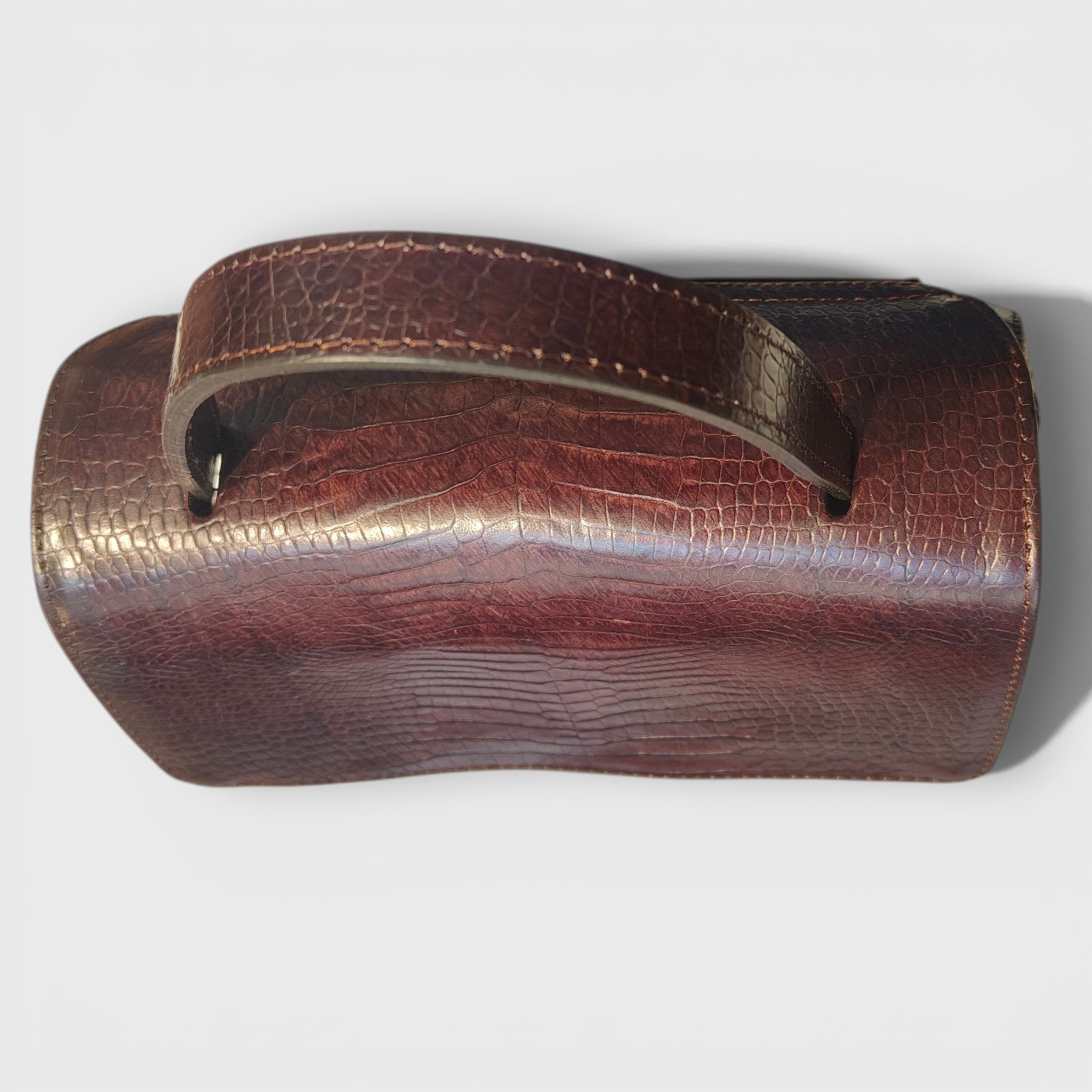 Pelletteria Pelle Nuda Milano, Artigianato Italiano, Vera pelle, Negozio borse donna, Amor marrone cocco