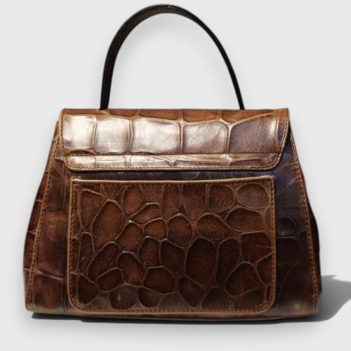 Pelletteria Pelle Nuda Milano, vera pelle italiana, Negozio borse donna, Amor marrone