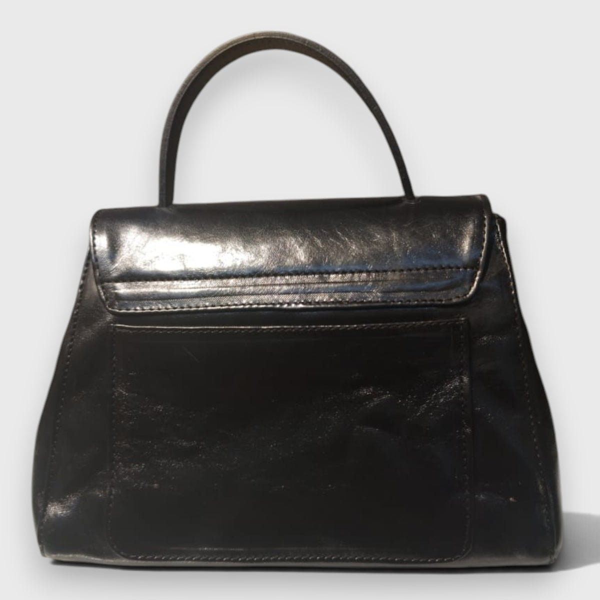 Pelletteria Pelle Nuda Milano, vera pelle italiana, Negozio borse donna, Amor nero lucido
