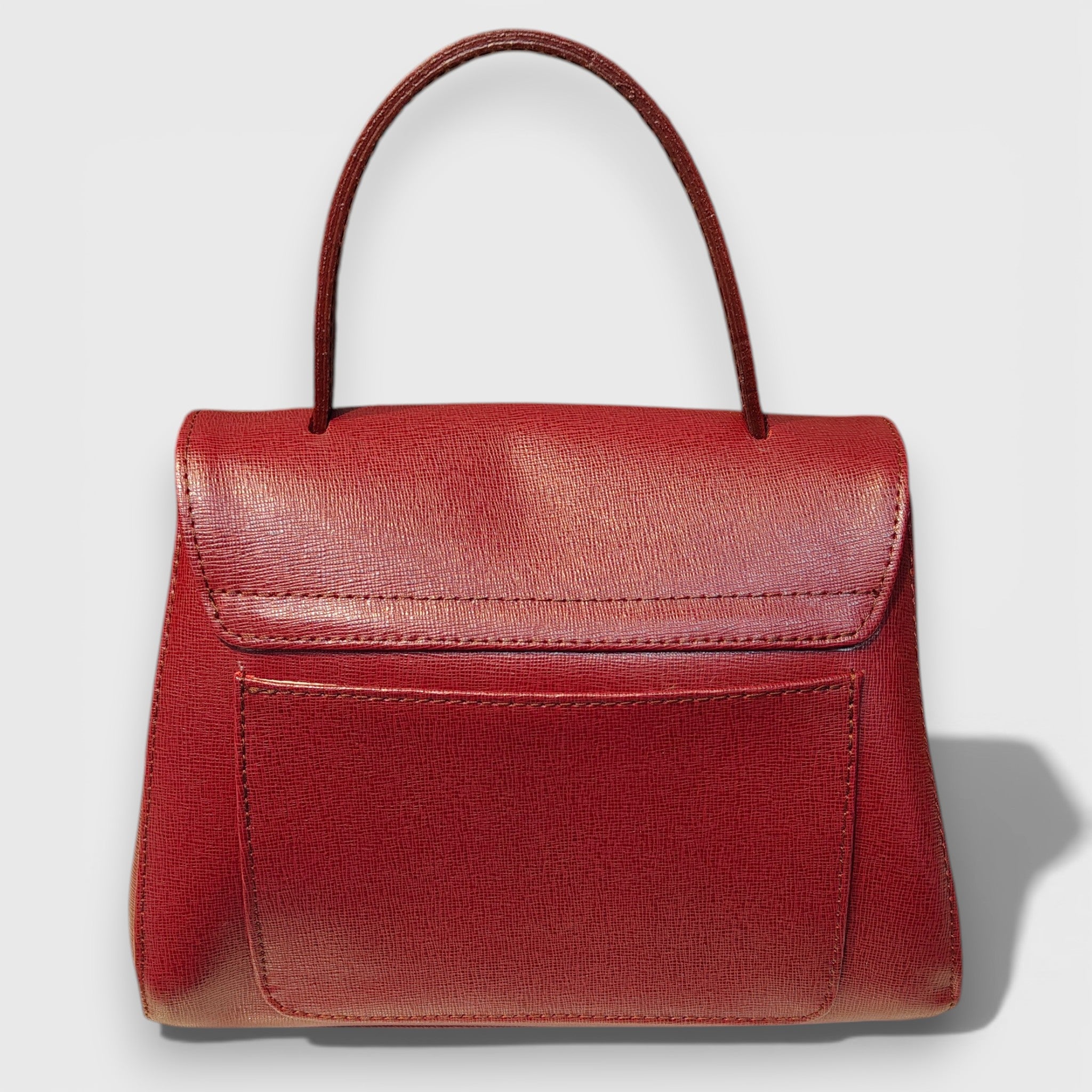 Pelletteria Pelle Nuda Milano, Artigianato Italiano, Vera pelle, Negozio borse donna, Amor rosso scuro