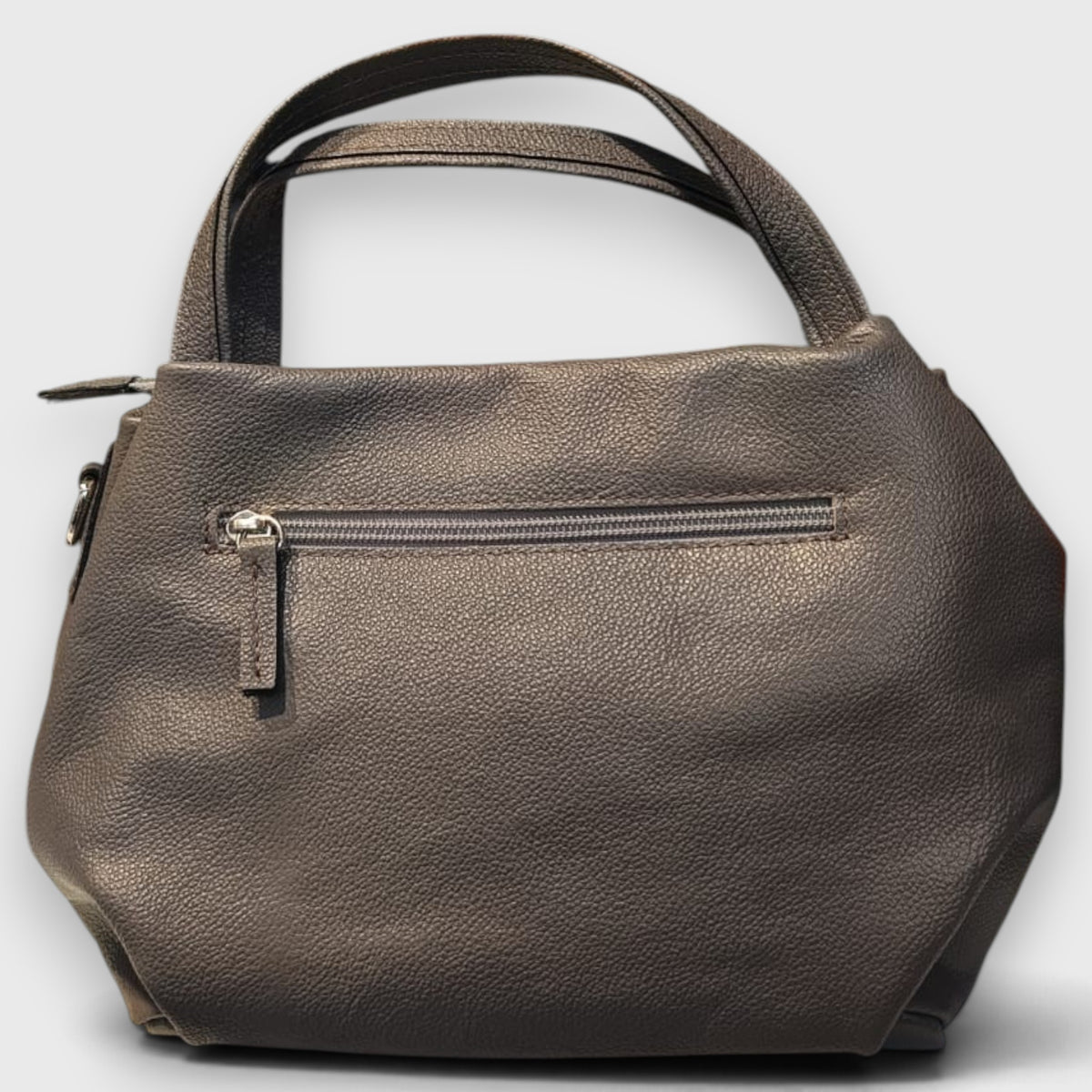 Pelletteria Pelle Nuda Milano, Vera pelle Italiana, Negozio borse donna, Andrea grigio
