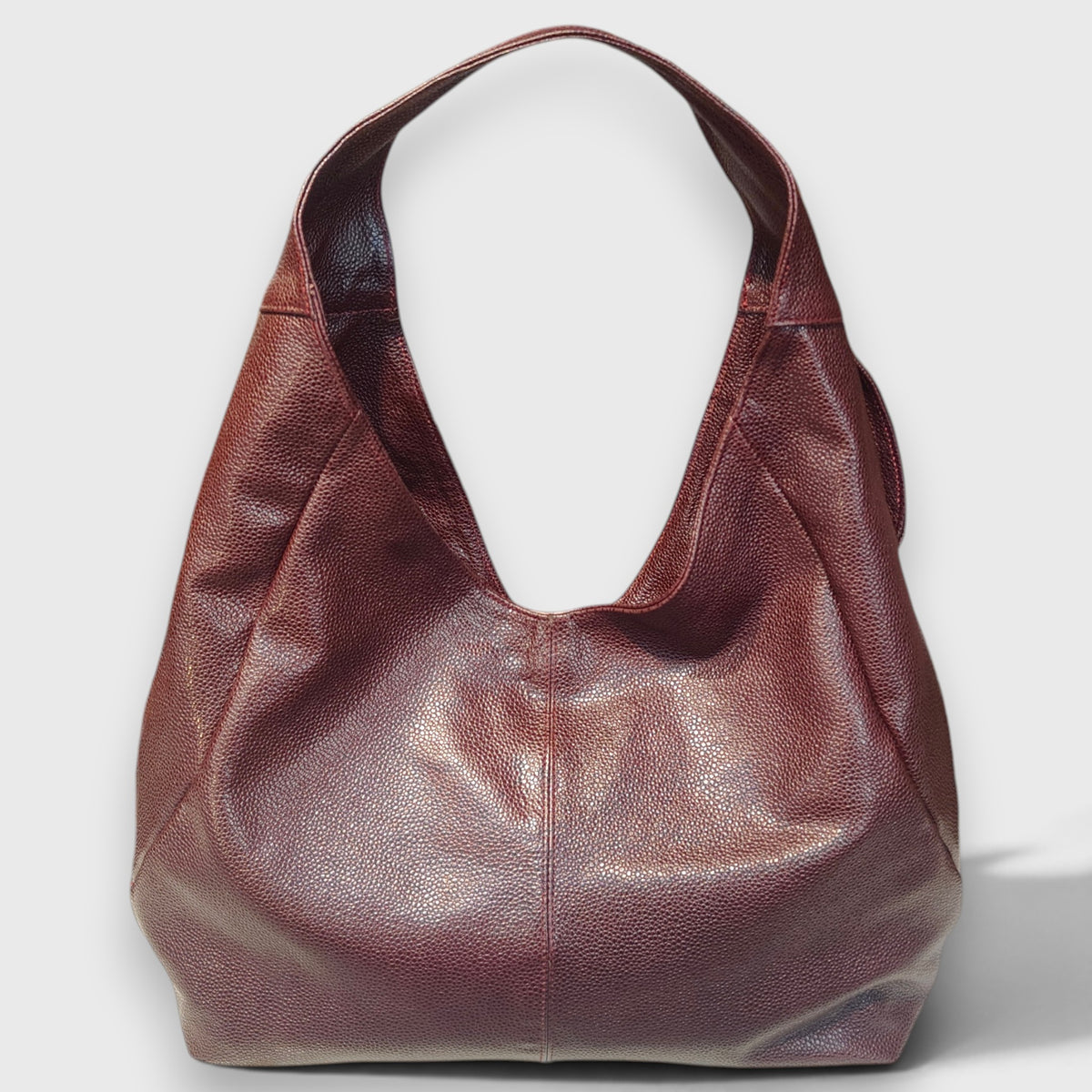 Pelletteria Pelle Nuda Milano, Vera pelle italiana, Negozio borse donna, Barchetta bordeaux
