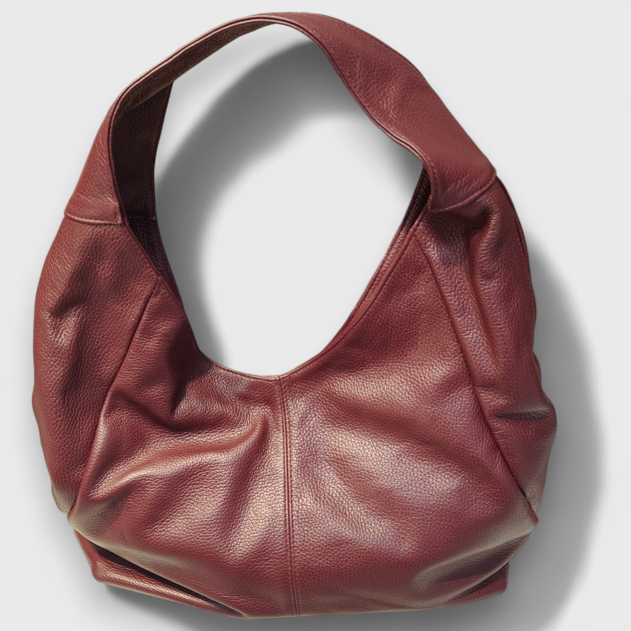 Pelletteria Pelle Nuda Milano, Artigianato Italiano, Vera pelle, Negozio borse donna, Barchetta bordeaux