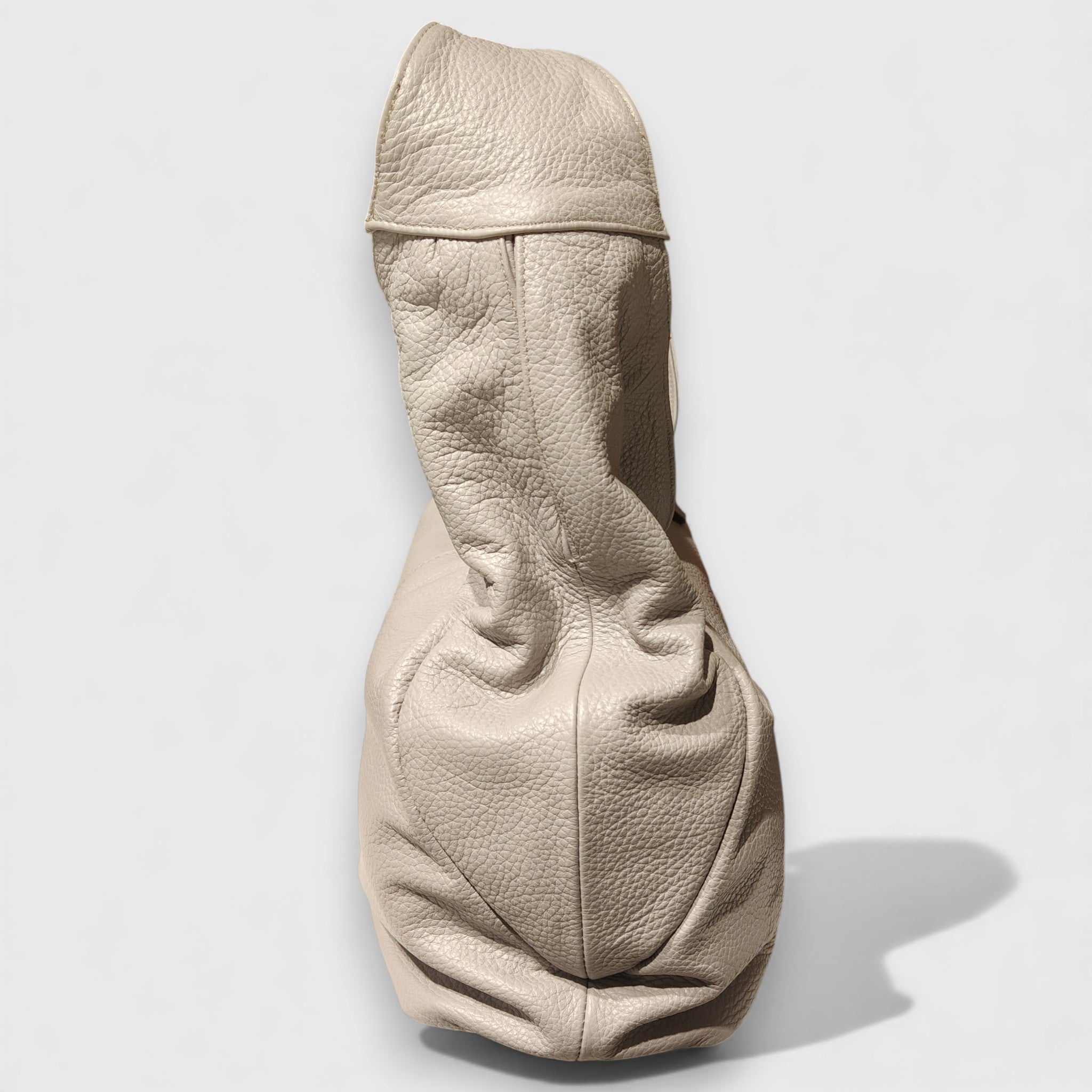 Pelletteria Pelle Nuda Milano, Artigianato Italiano, Vera pelle, Negozio borse donna, Barchetta grigio