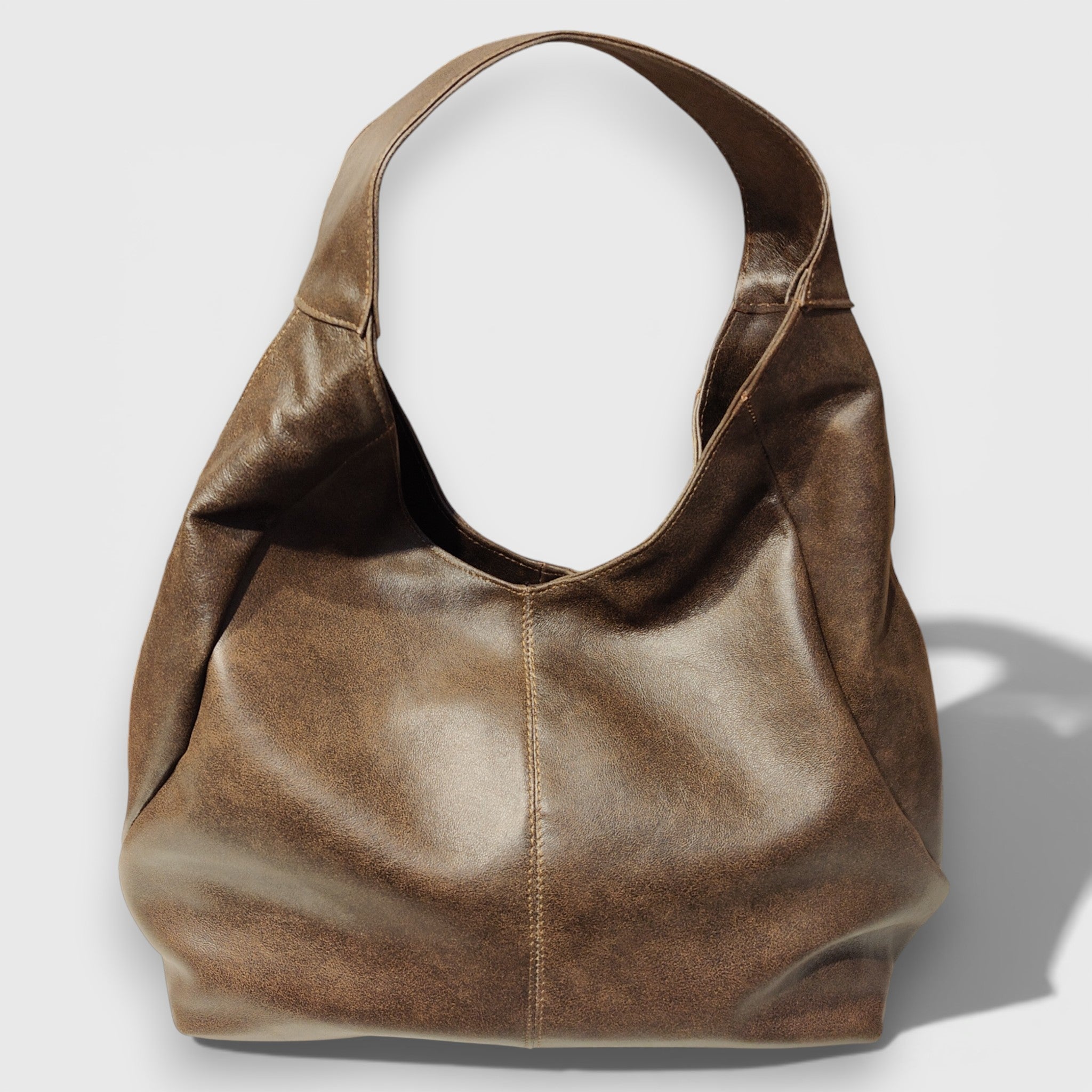 Pelletteria Pelle Nuda Milano, Artigianato Italiano, Vera pelle, Negozio borse donna, Barchetta marrone