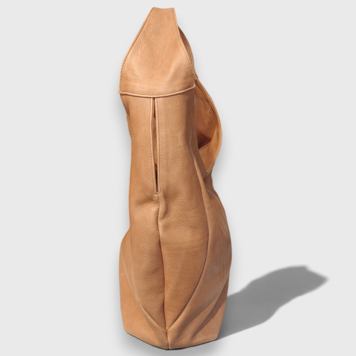 Pelletteria Pelle Nuda Milano, Vera pelle Italiana, Negozio borse donna, Barchetta marrone
