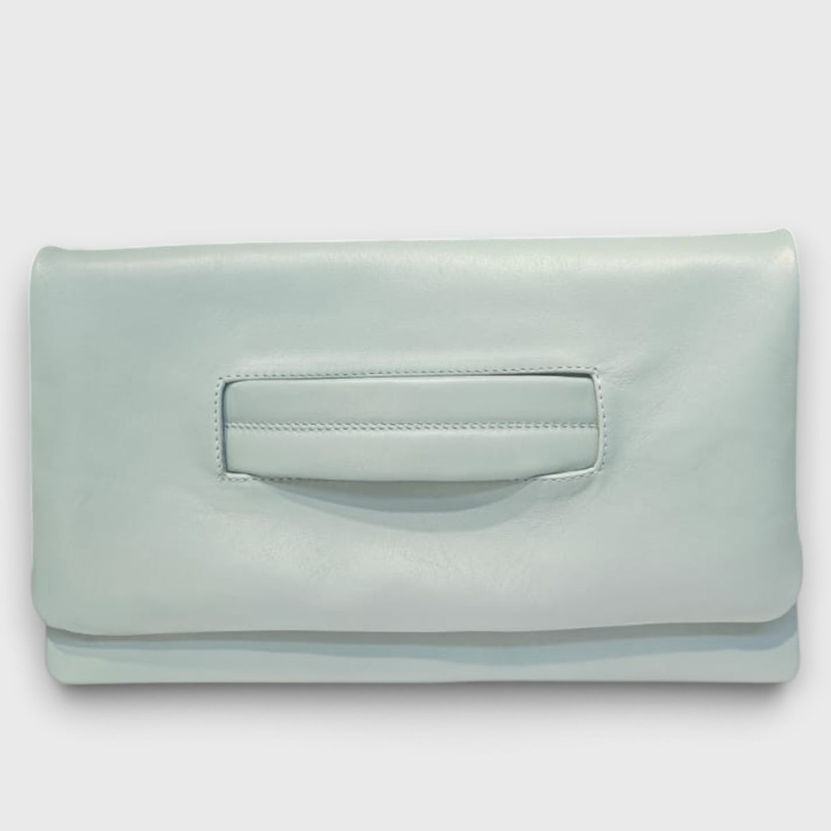 Pelletteria Pelle Nuda Milano, Vera pelle Italiana, Negozio borse donna, Bea azzurro