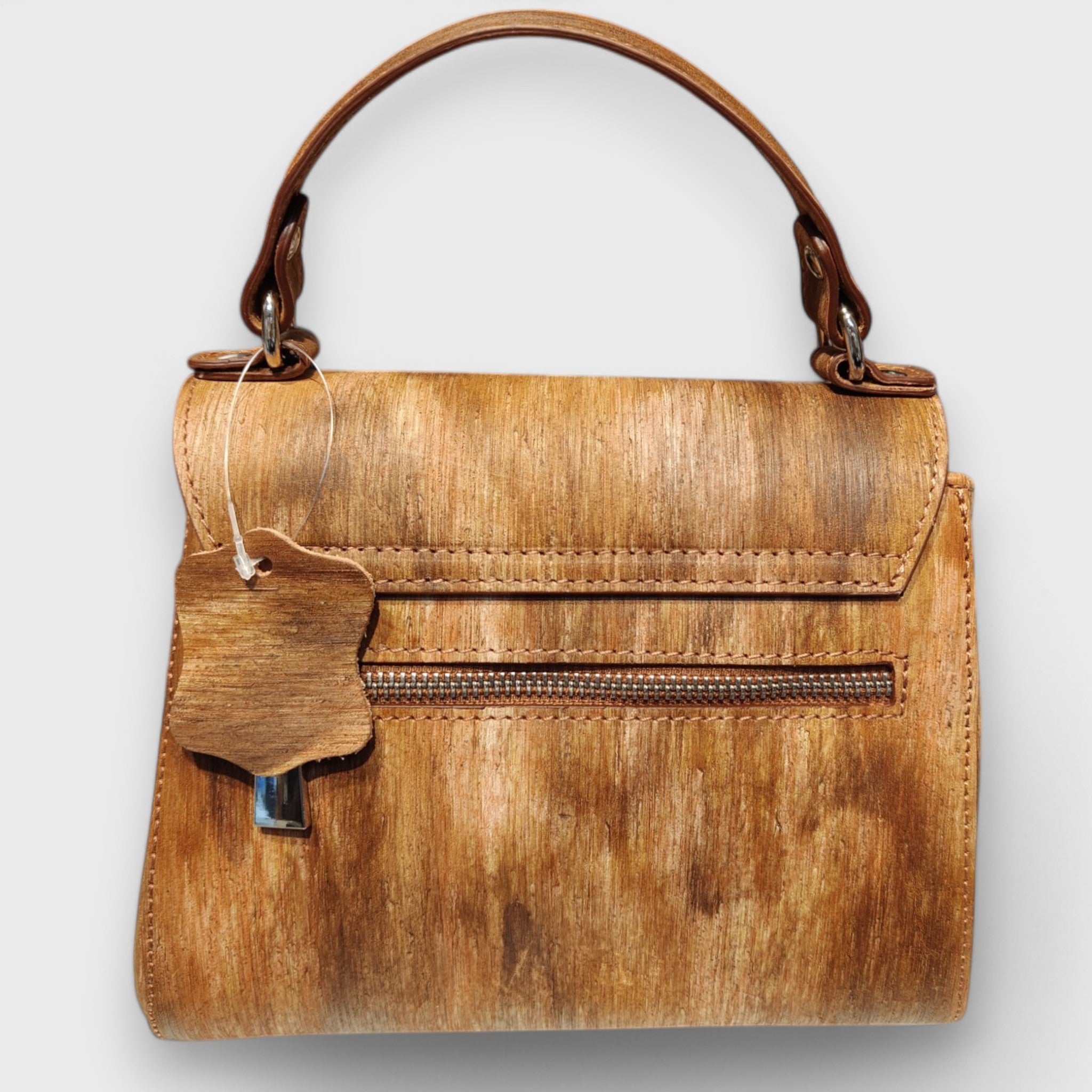 Pelletteria Pelle Nuda Milano, Borsa in pelle, negozio borse donna, Vera pelle, Bomboniera Alda marrone