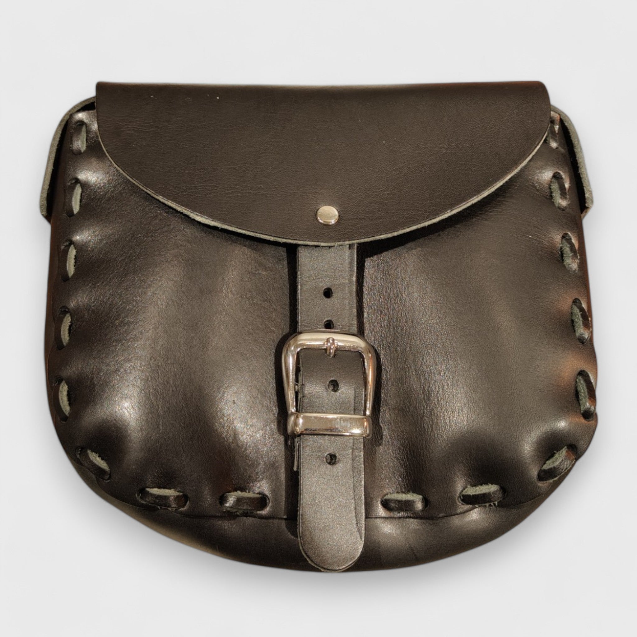 Pelletteria Pelle Nuda Milano, vera pelle, borsa donna, Artigianato Italiano, Bomboniera nero