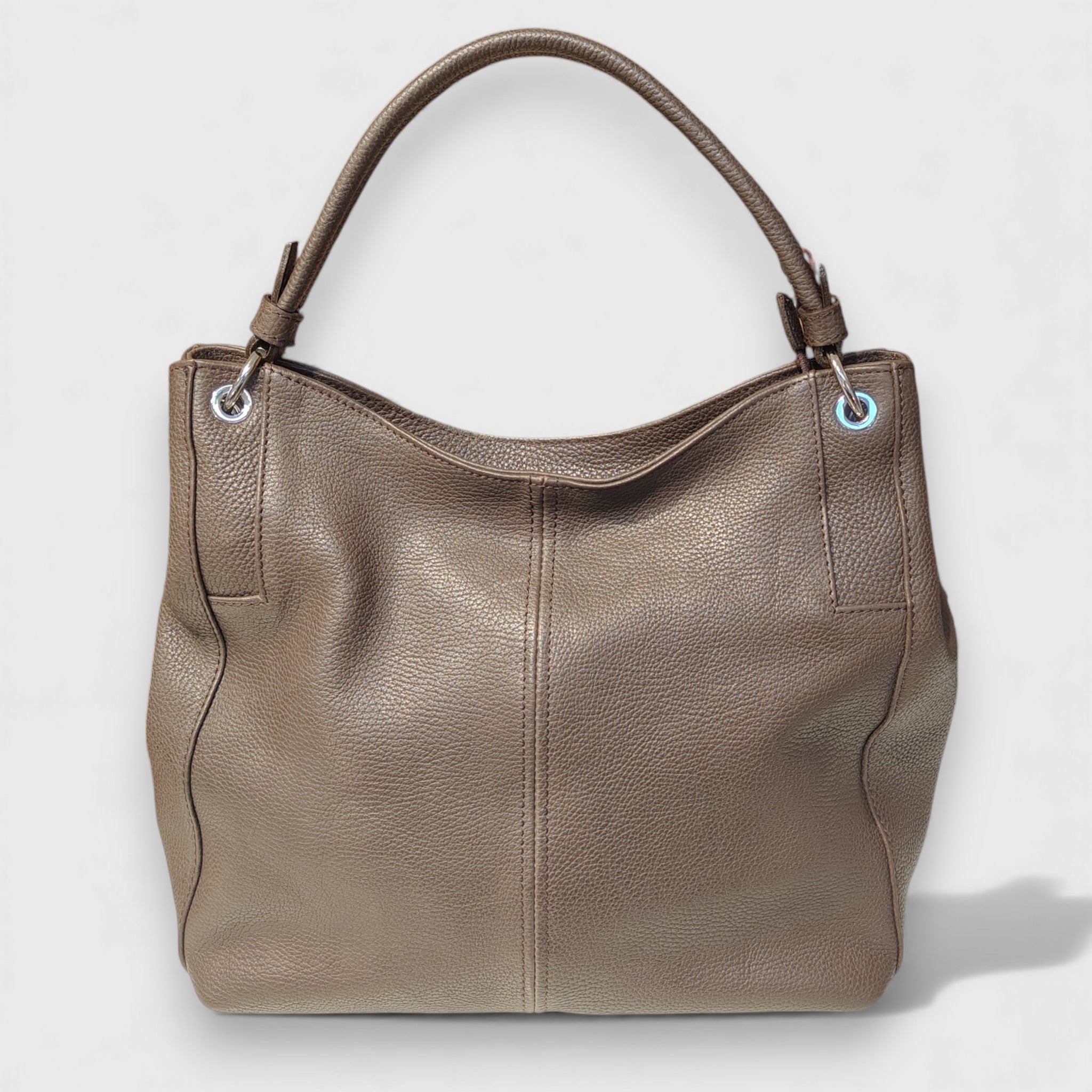 Pelletteria Pelle Nuda Milano, Artigianato Italiano, Vera pelle, Negozio borse donna, Cris marrone