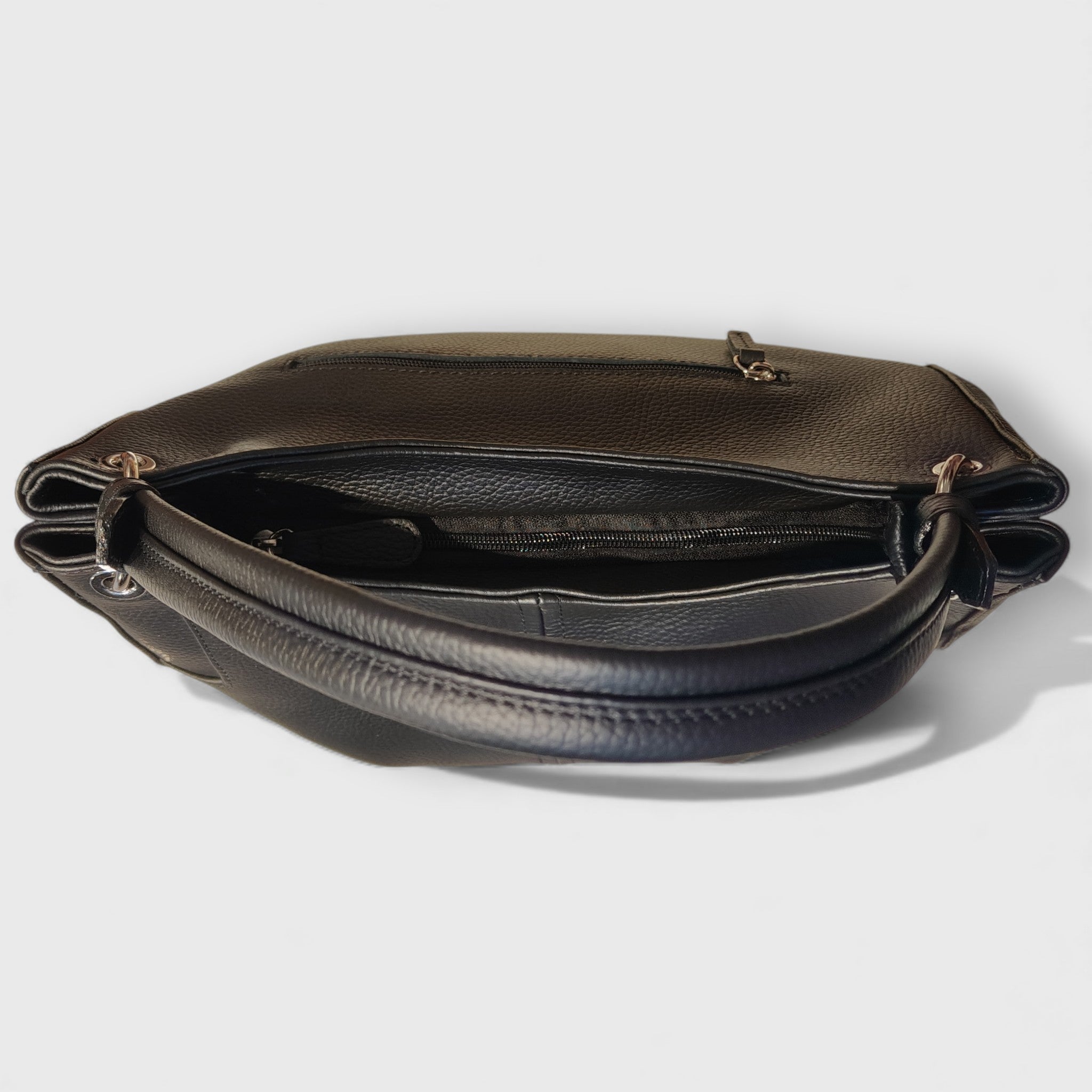 Pelletteria Pelle Nuda Milano, Artigianato Italiano, Vera pelle, Negozio borse donna, Cris nera