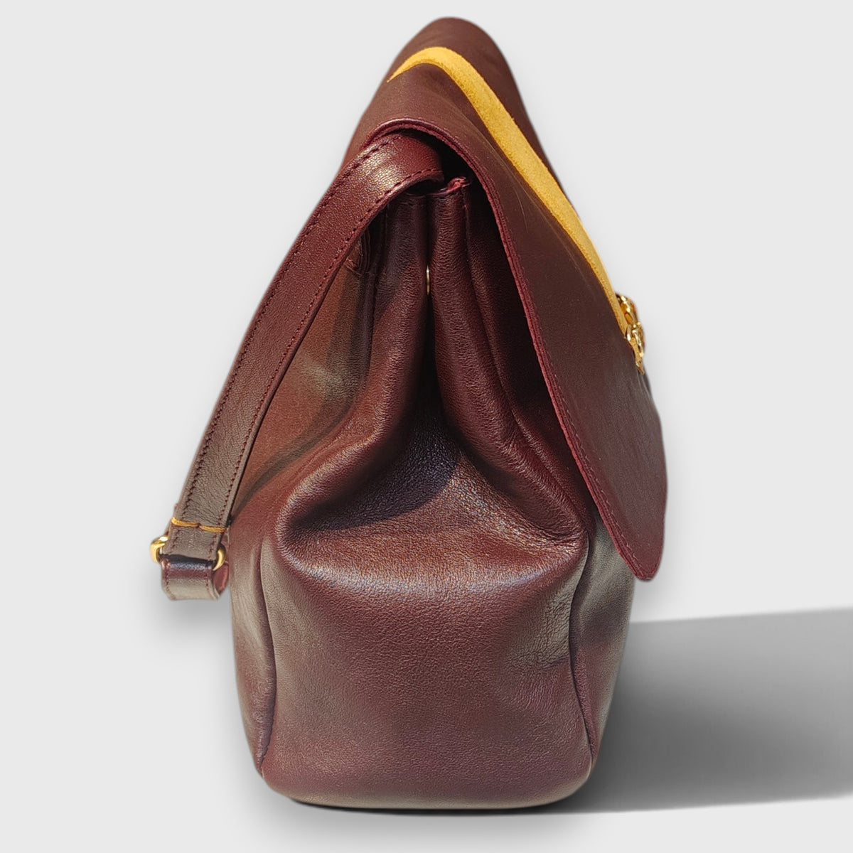 Pelletteria Pelle Nuda Milano, Vera pelle italiana, Negozio borse donna, Dora bordeaux