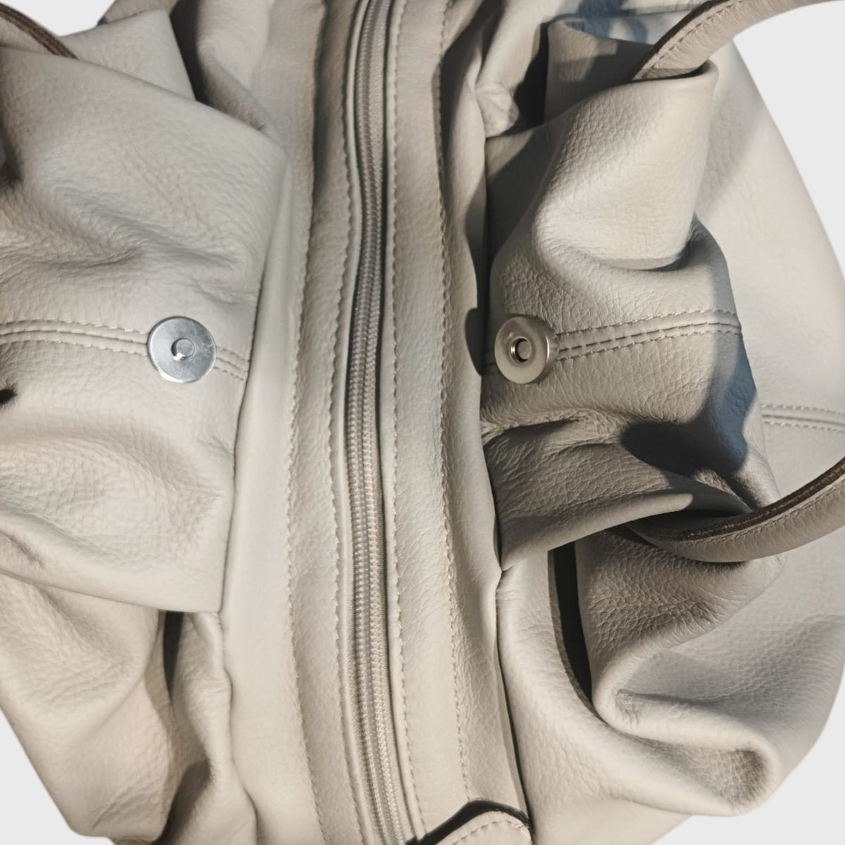 Pelletteria Pelle Nuda Milano Vera pelle italiana, Negozio borse donna, Frida grigio