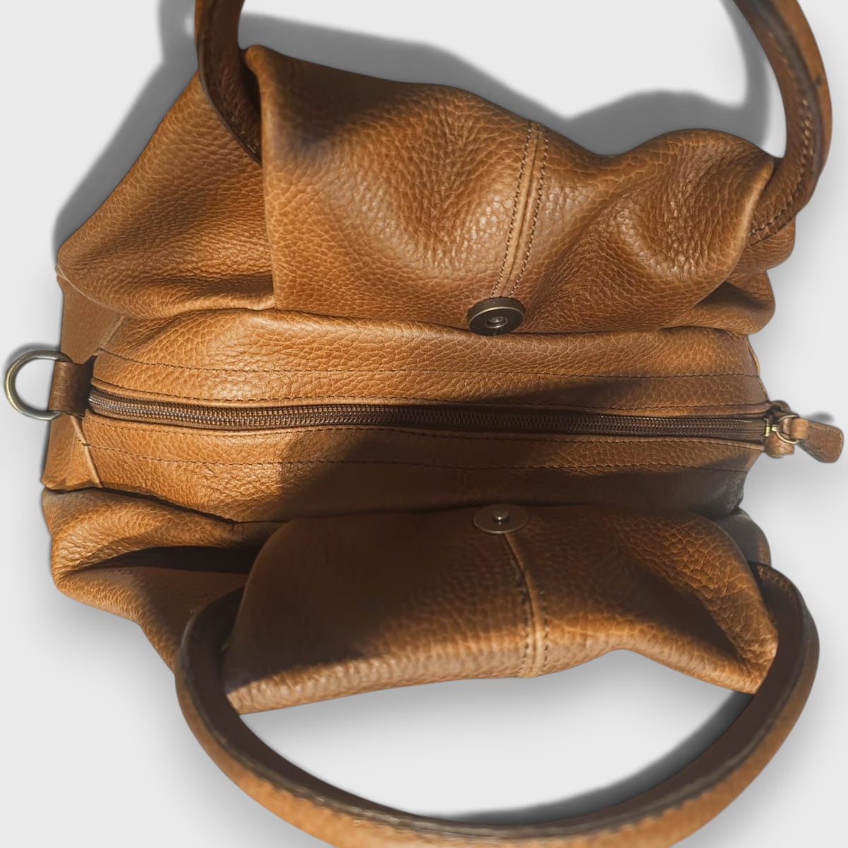 Pelletteria Pelle Nuda Milano Vera pelle italiana, Negozio borse donna, Frida marrone