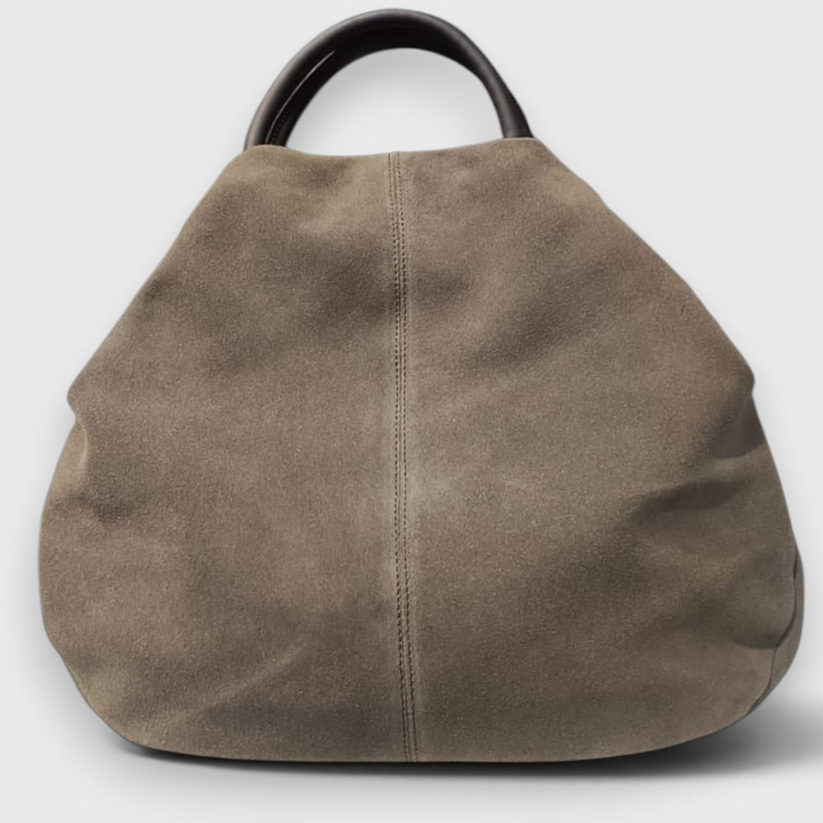 Pelletteria Pelle Nuda Milano, Vera pelle Italiana, Negozio borse donna, Frida nabuk marrone