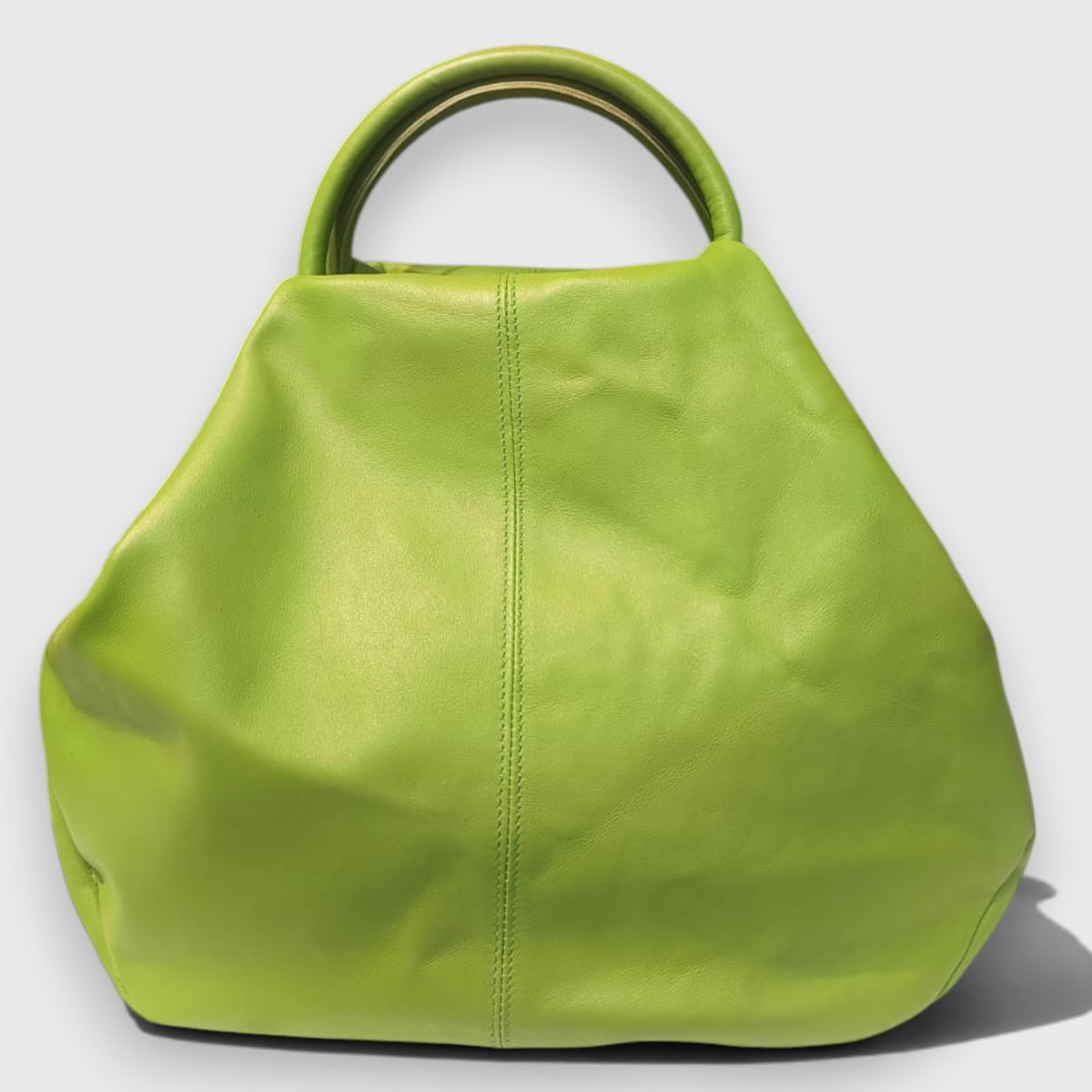 Pelletteria Pelle Nuda Milano, Vera Pelle Italiana, Negozio borse donna, Frida verde chiaro