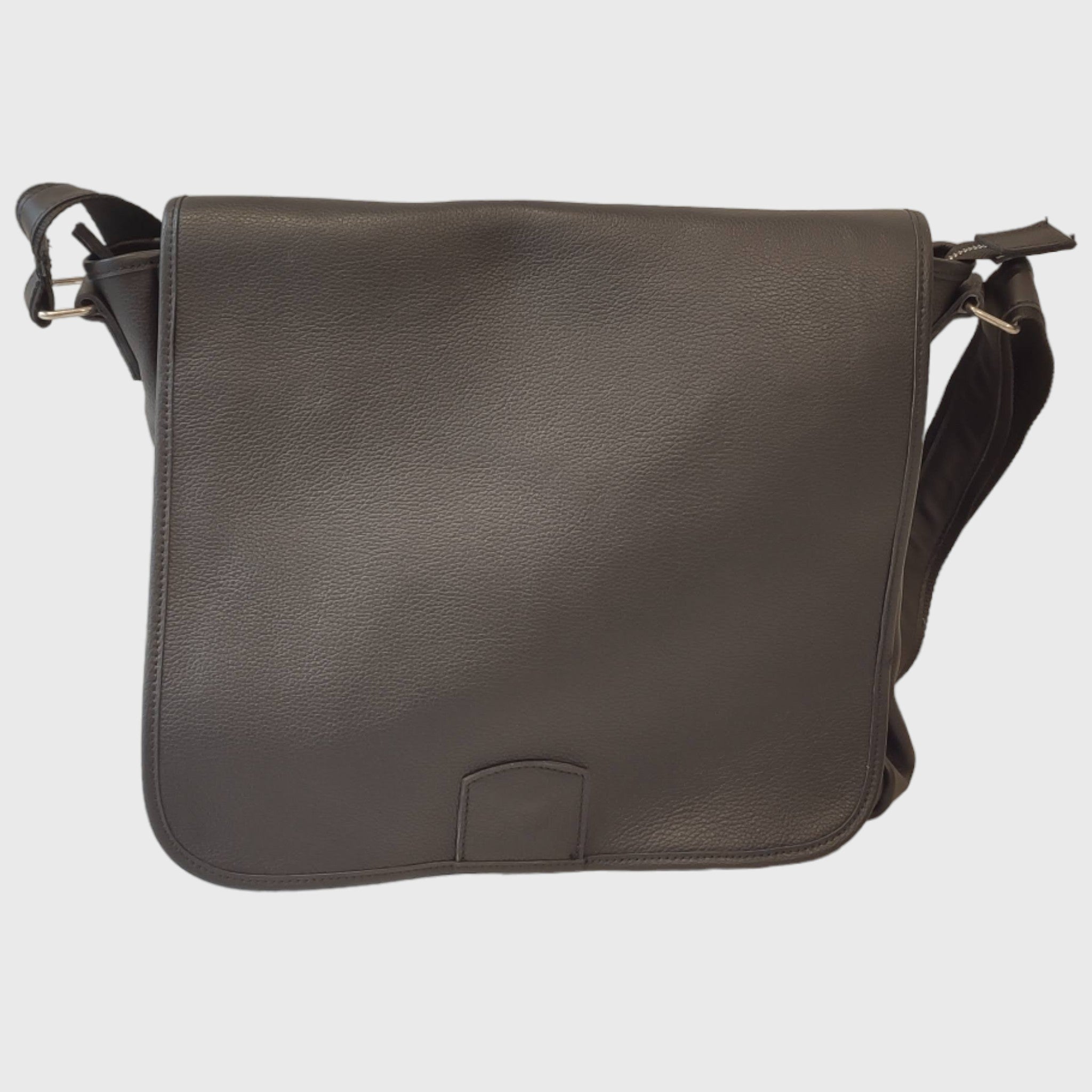 Pelletteria Pelle Nuda Milano, Artigianato italiano, Borsa uomo, vera pelle, Gigante nero