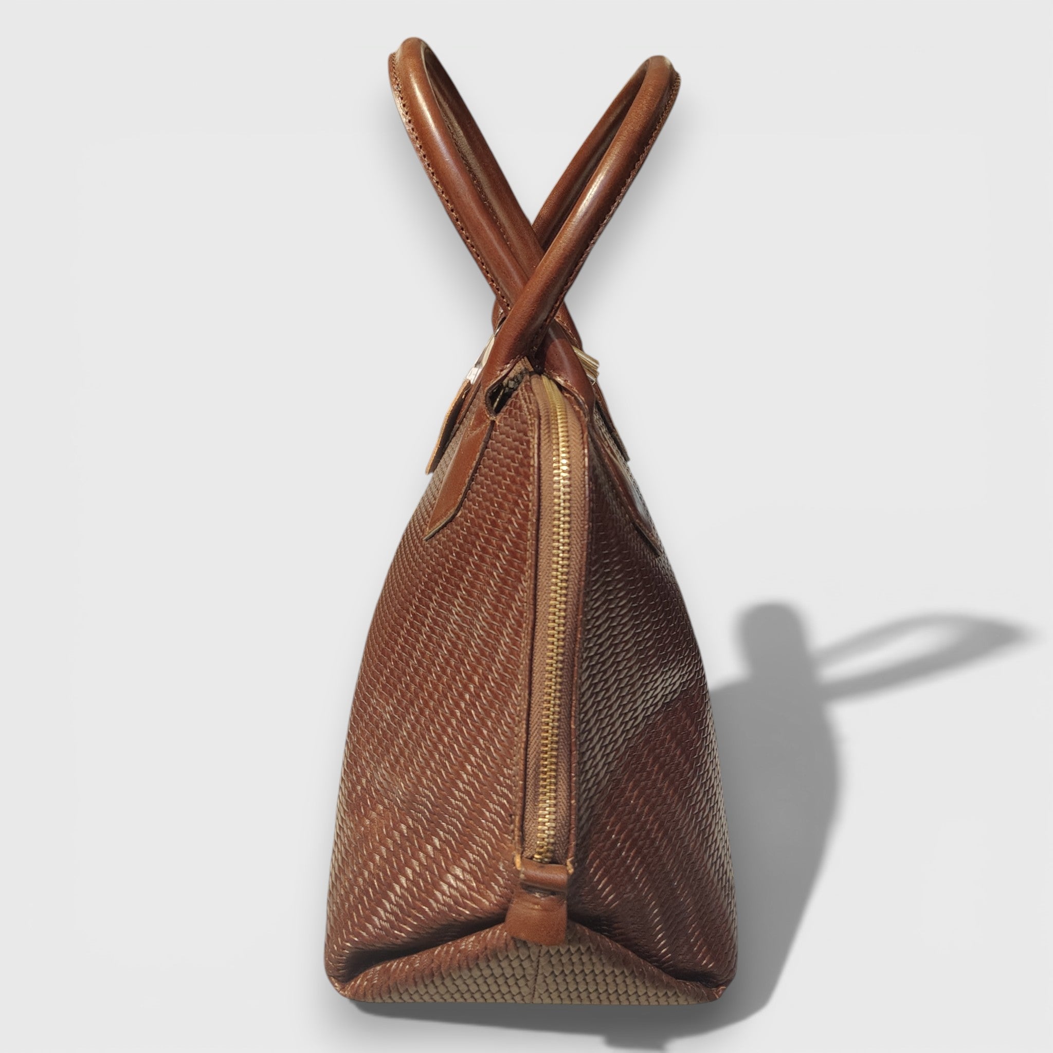 Pelletteria Pelle Nuda Milano, Artigianato italiano, Vera pelle, Negozio borse donna Ginevra marrone