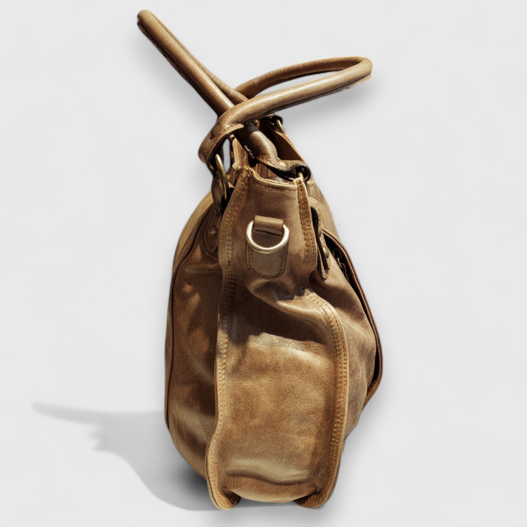 Pelletteria Pelle Nuda Milano, Artigianato Italiano, Vera pelle, Negozio borse donna, Lavinia marrone