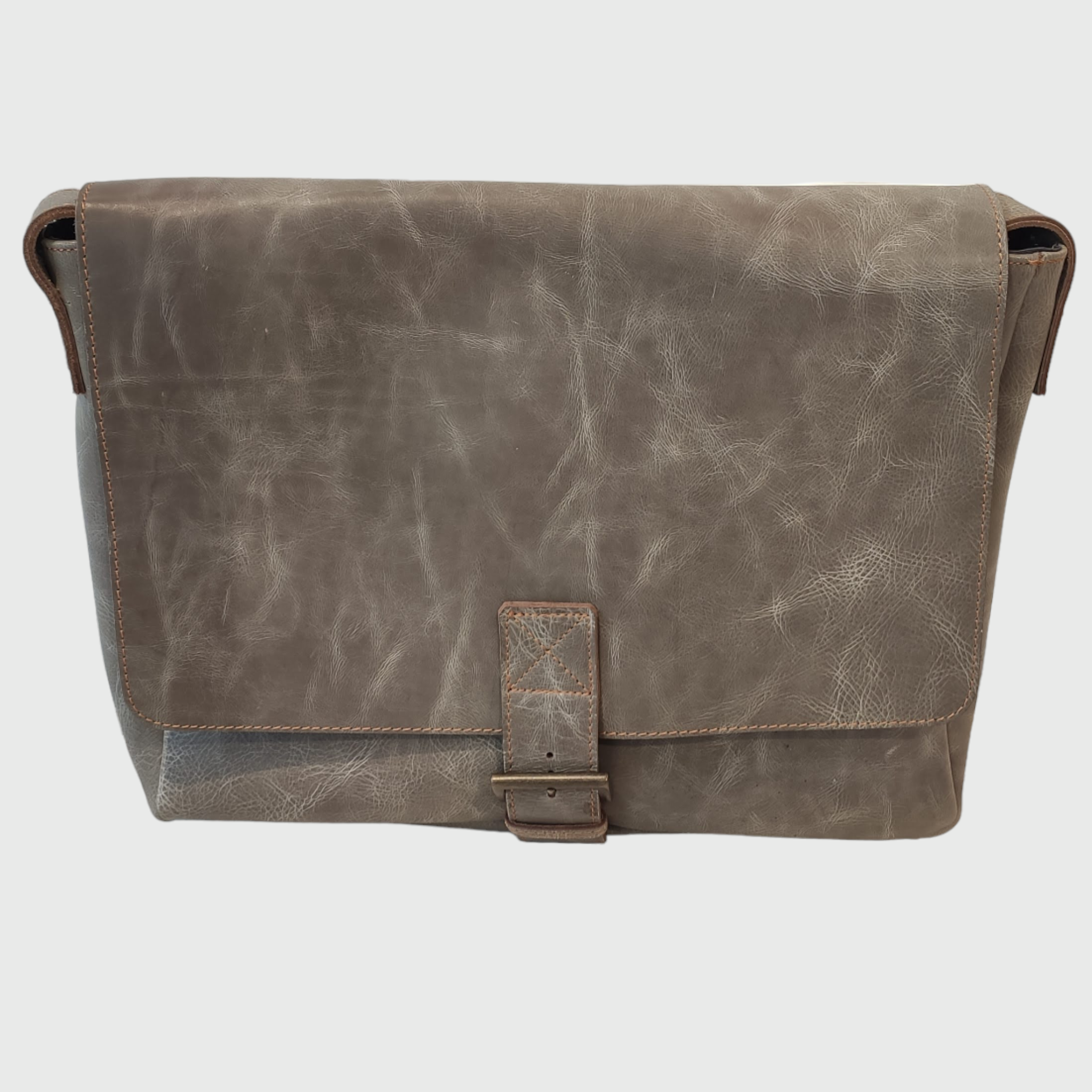 Borsa uomo, borsa in pelle, vera pelle, Luca Grigio, artigianato italiano, Pelle Nuda