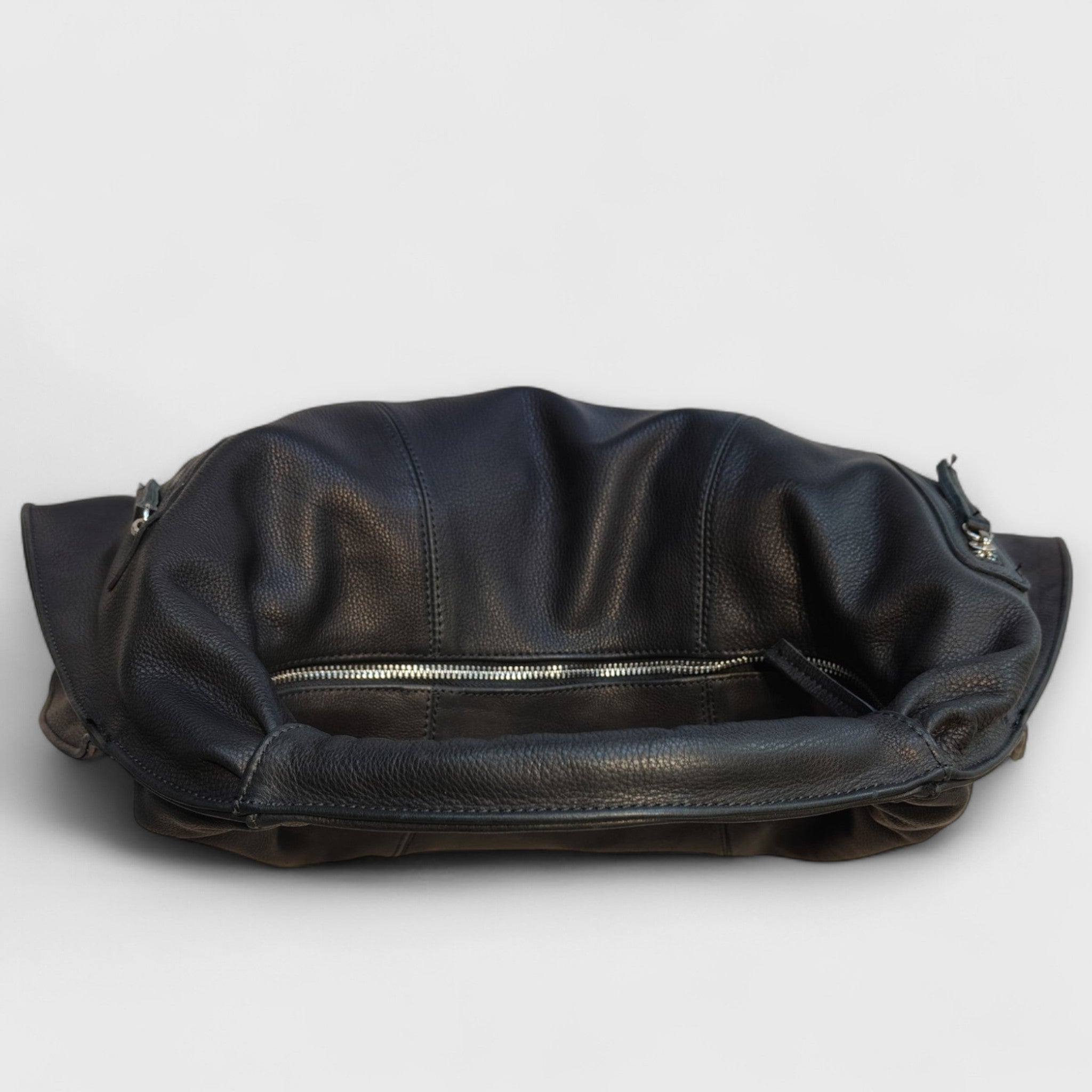 Pelletteria Pelle Nuda Milano, Artigianato Italiano, Vera Pelle, Negozio borse donna, Melisa nero