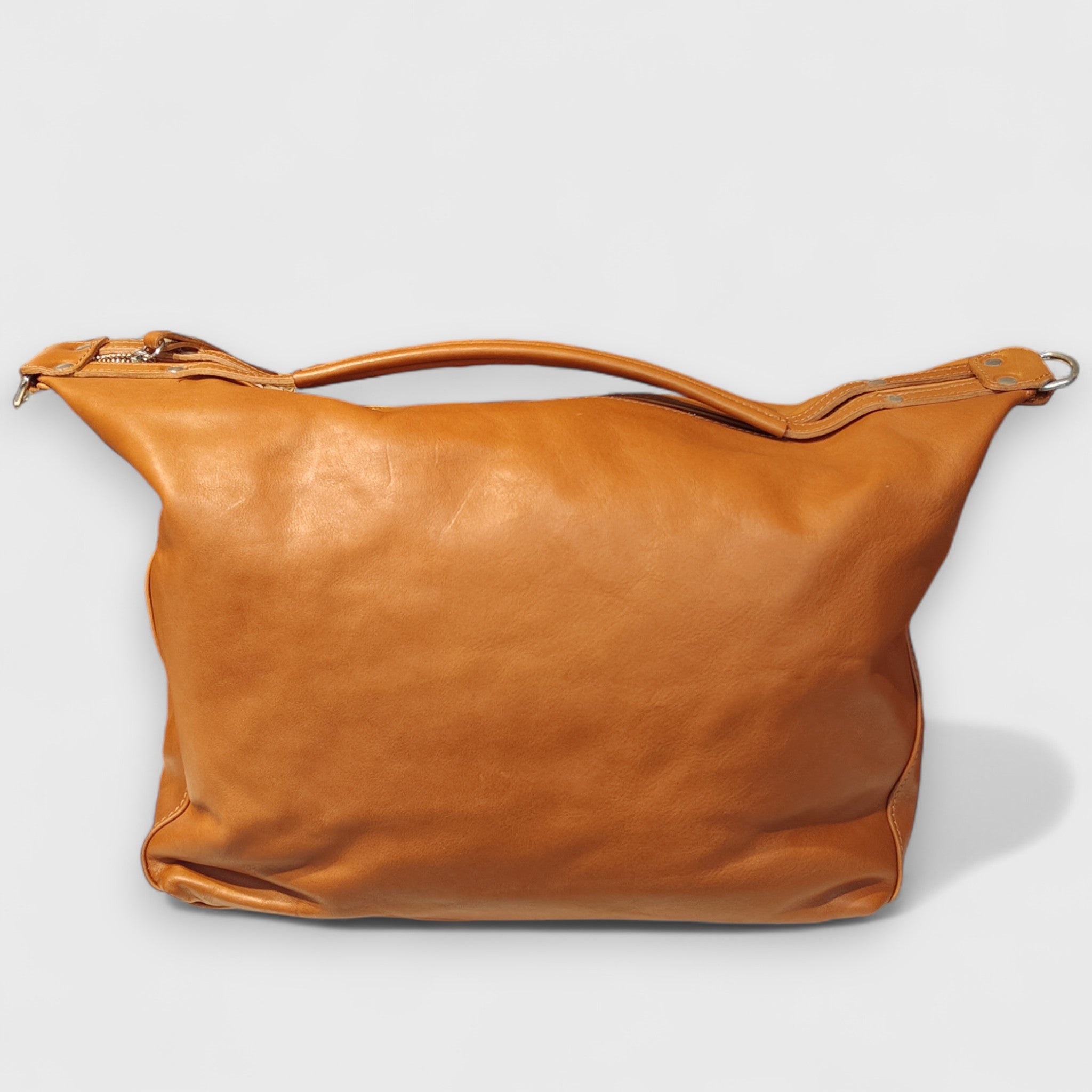 Pelletteria Pelle Nuda Milano, Artigianato Italiano, Vera pelle, Negozio borse donna, Natalia marrone
