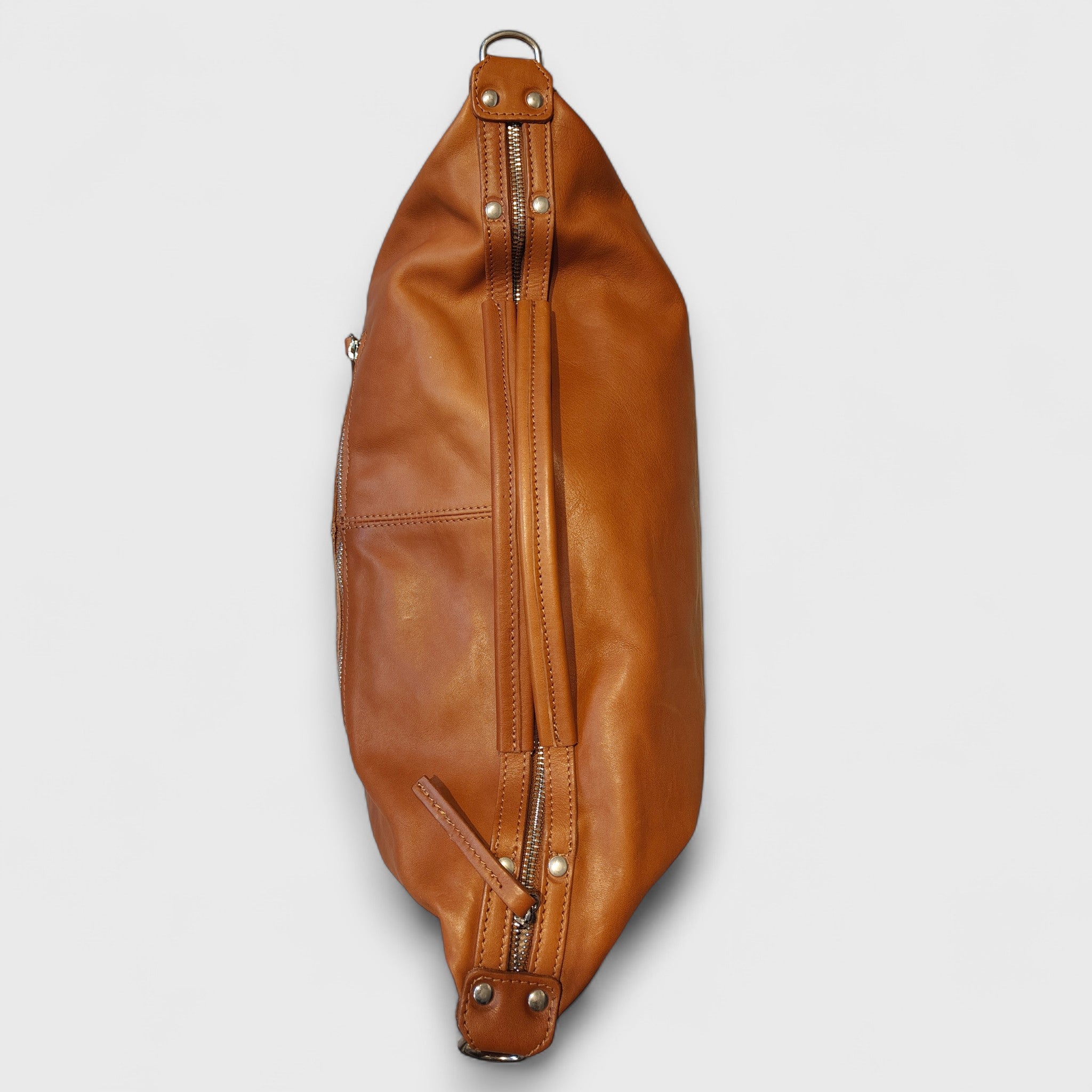 Pelletteria Pelle Nuda Milano, Artigianato Italiano, Vera pelle, Negozio borse donna, Natalia marrone