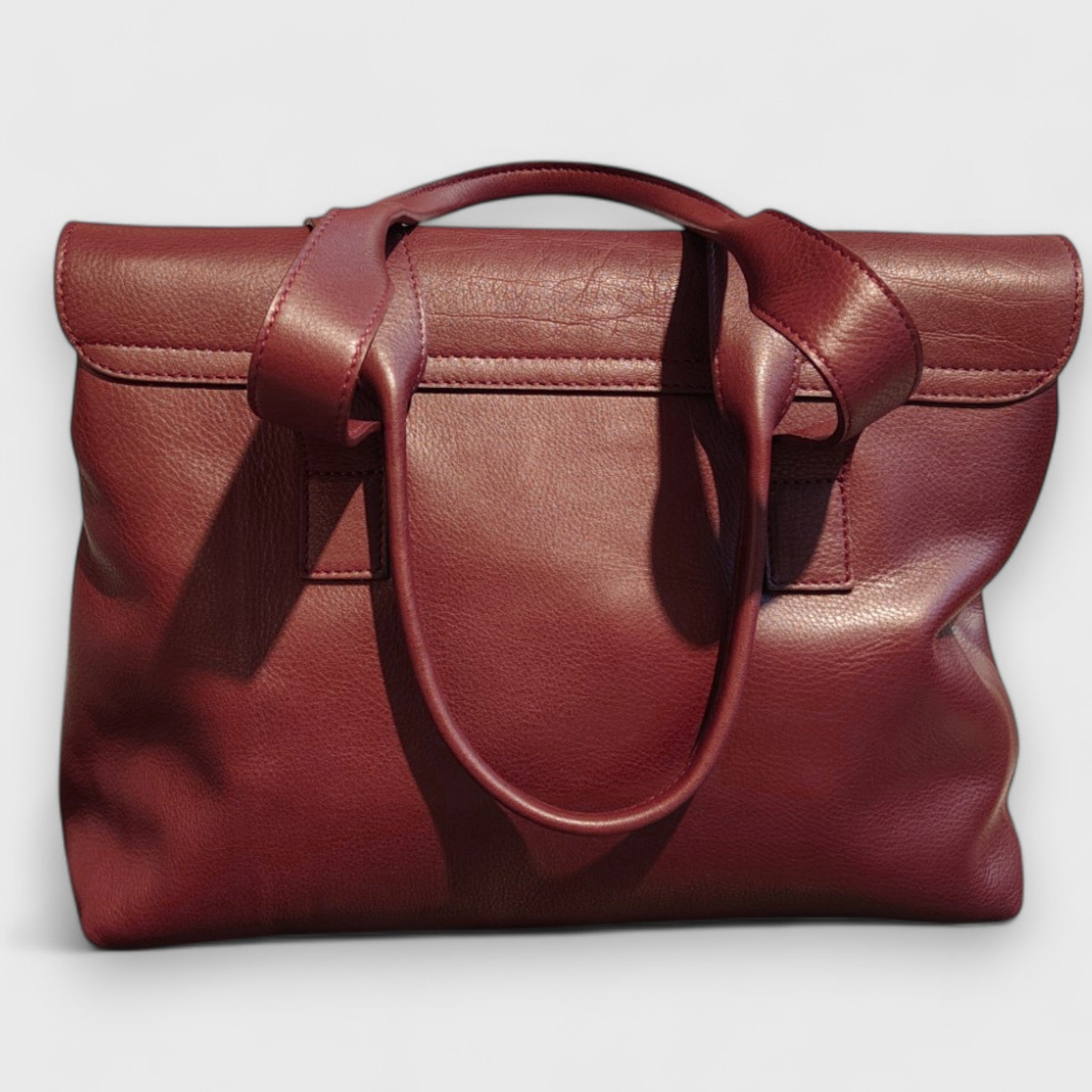 Pelletteria Pelle Nuda Milano, Vera pelle, Artigianato italiano, borsa donna, Chiara borgogna