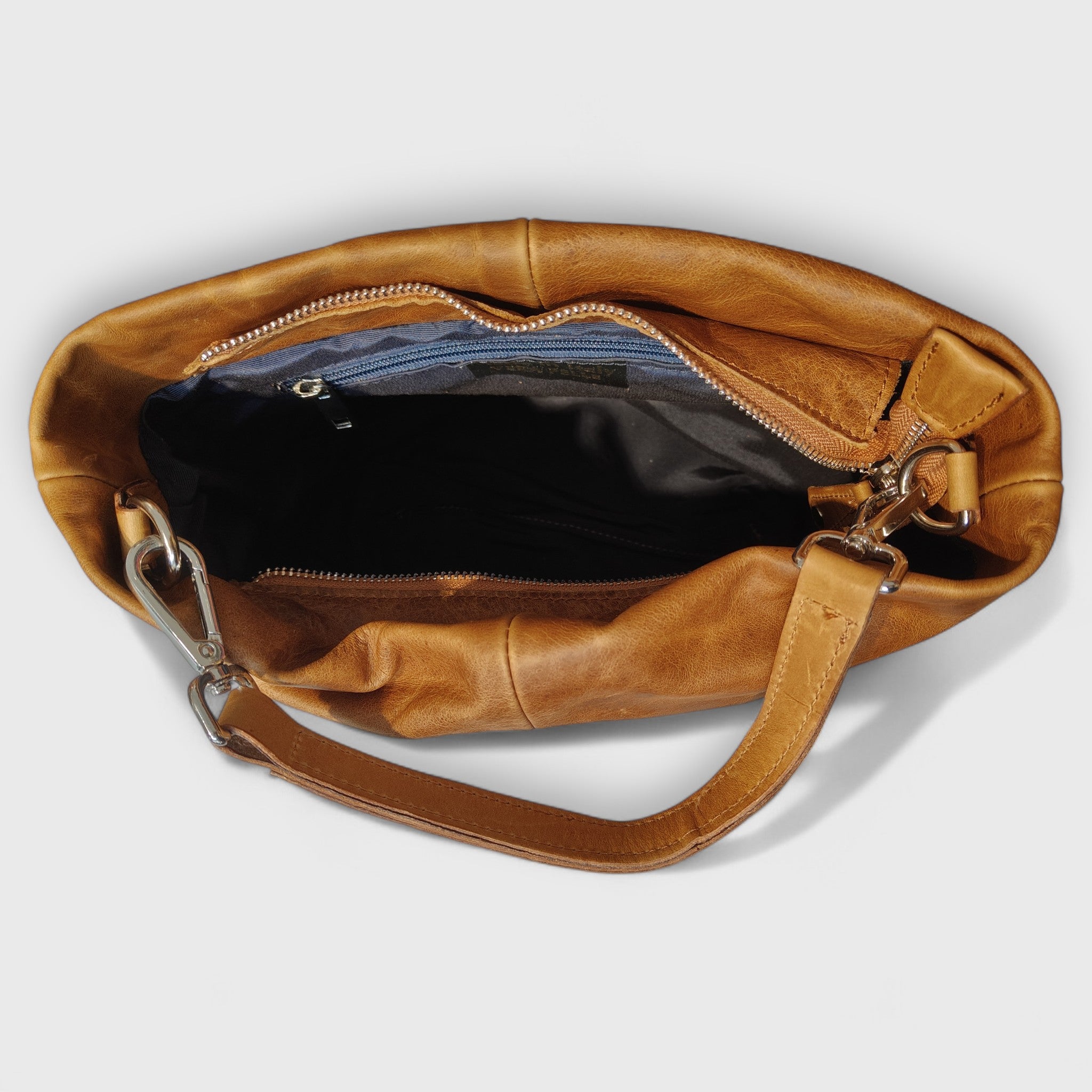 Pelletteria Pelle Nuda Milano, Artigianato italiano, Vera pelle, Borse donna, Sara marrone