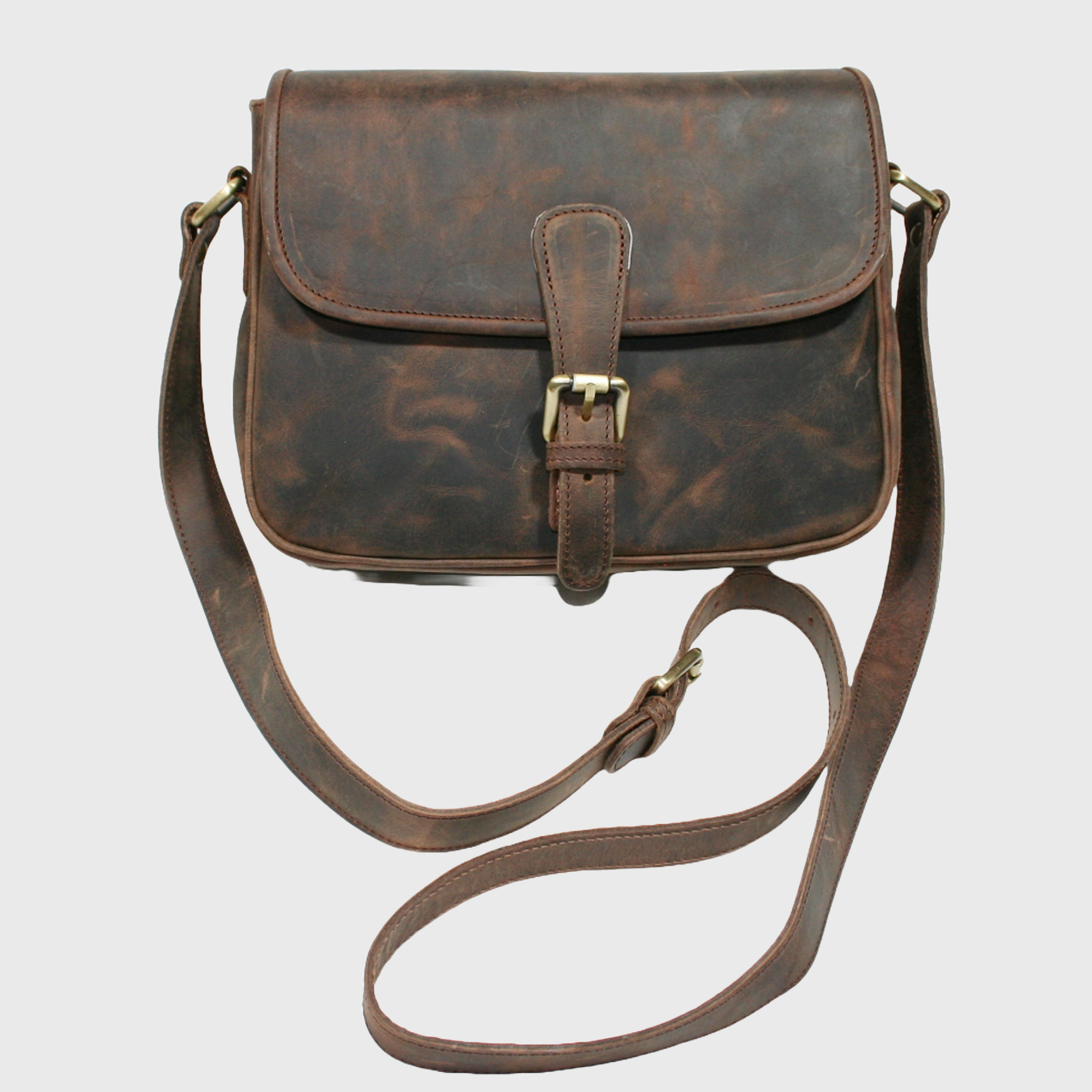 Borsa donna, borsa in pelle, vera pelle, Tolfa Marrone, artigianato italiano, Pelle Nuda