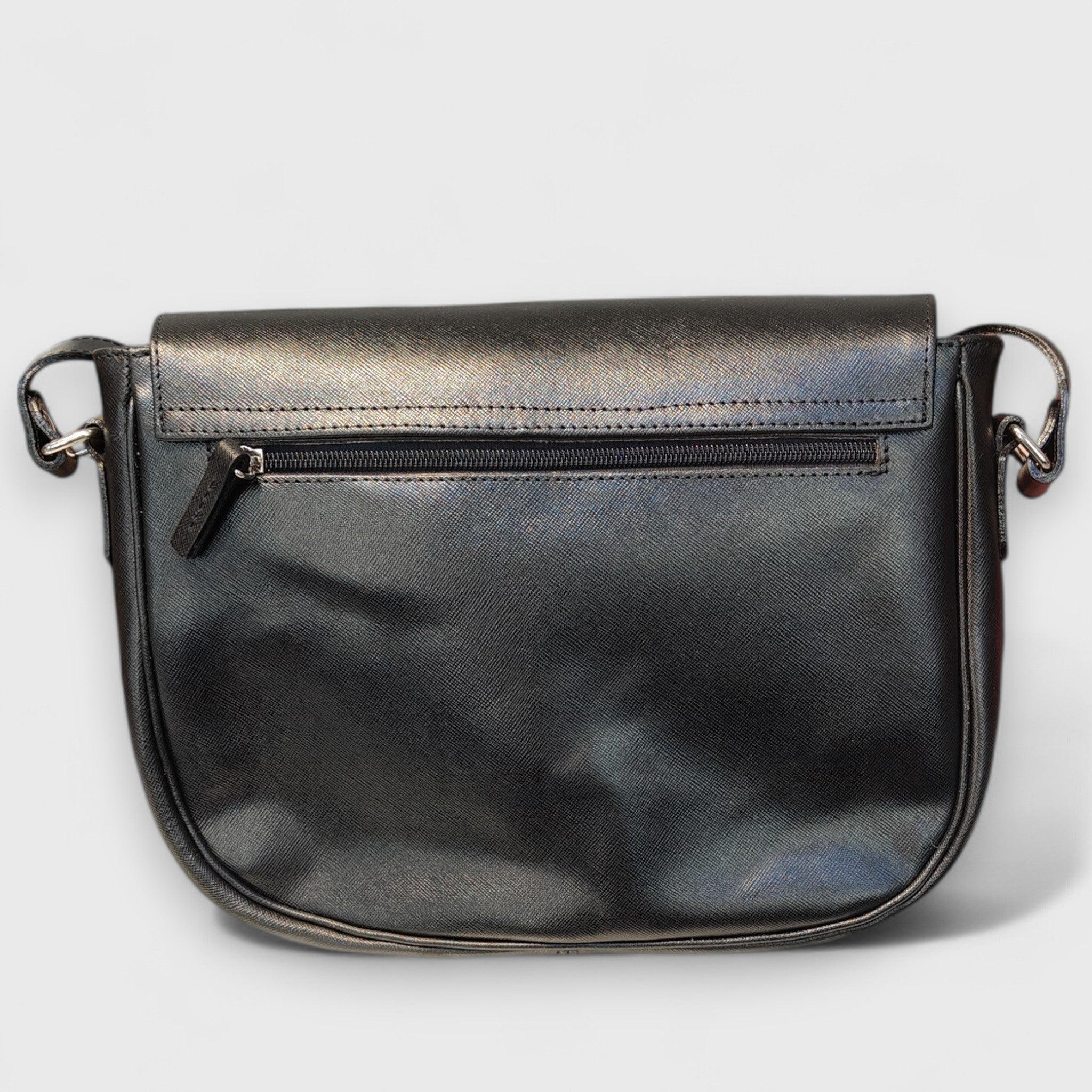 Pelletteria Pelle Nuda Milano, Artigianato Italiano, Vera pelle, Negozio borse donna, Tolfa Grande nero