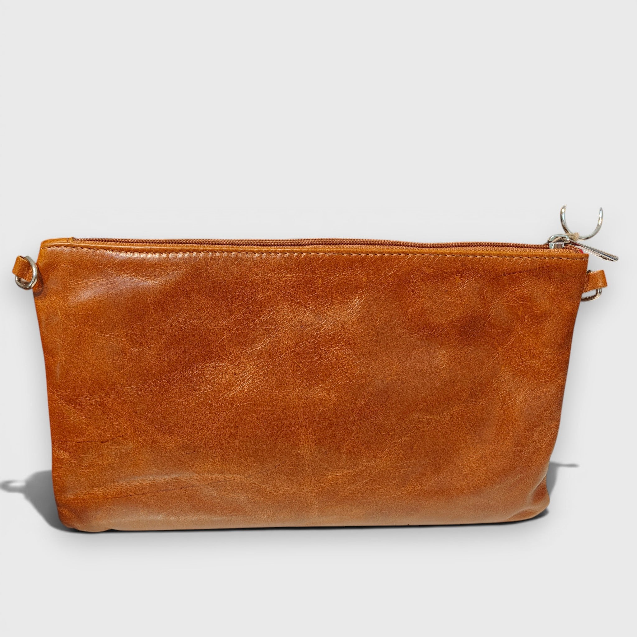 Pelletteria Pelle Nuda Milano, Vera pelle italiana, Negozio borse donna, tracolla asv marrone