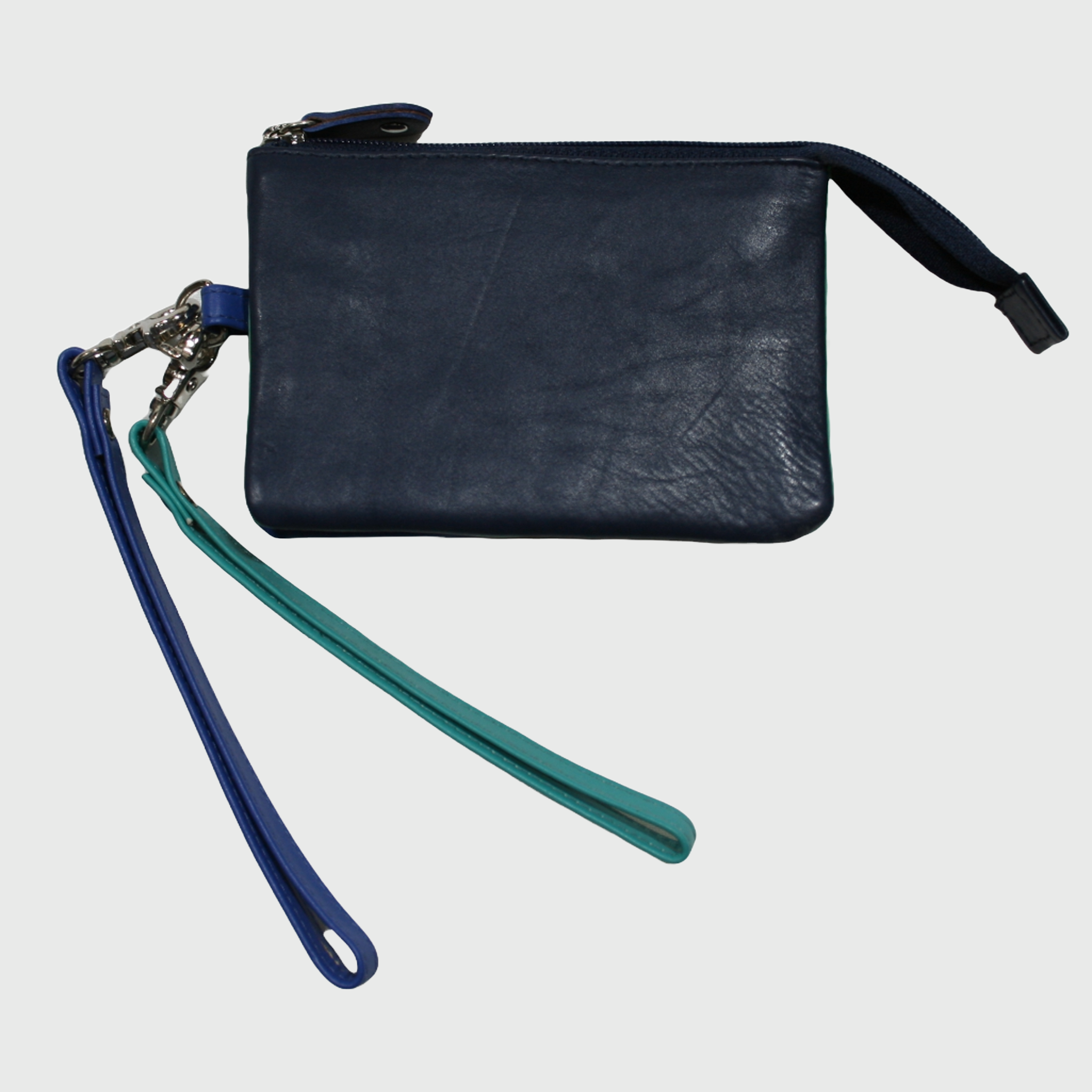 Trousse donna, borsa in pelle, vera pelle, Multicolor, artigianato italiano, Pelle Nuda Milano