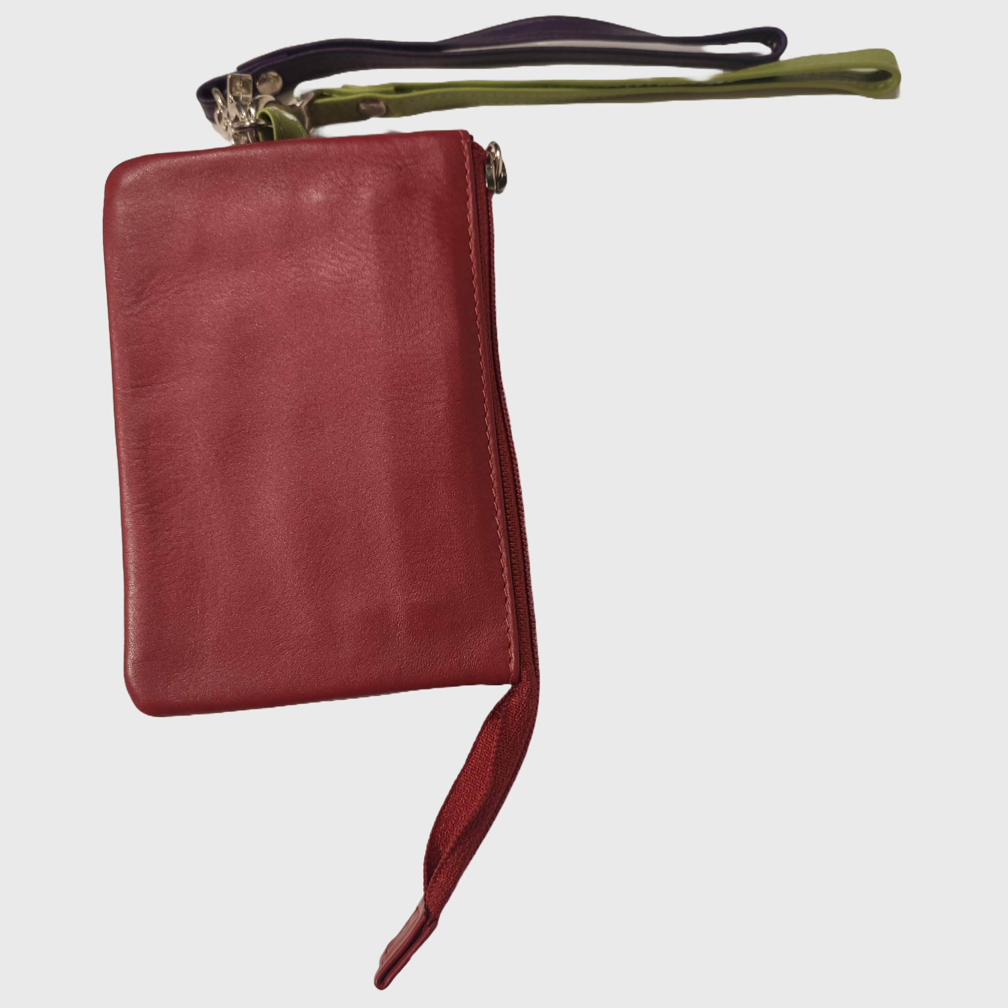 Trousse donna, borsa in pelle, vera pelle, Multicolor, artigianato italiano, Pelle Nuda Milano