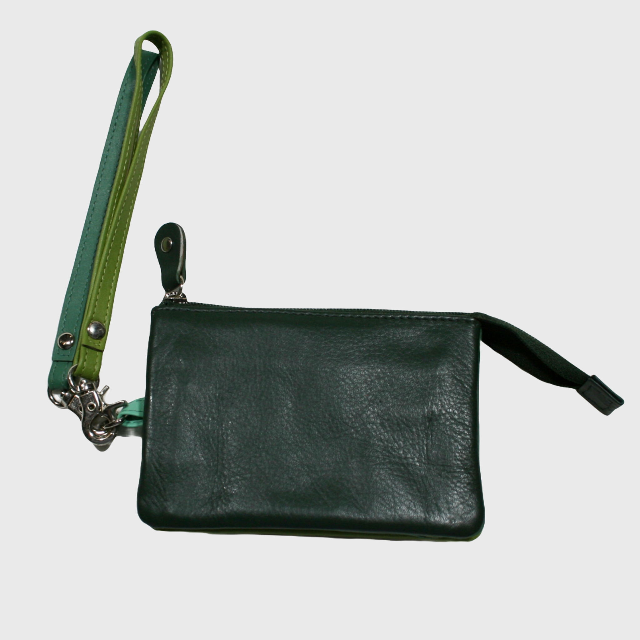 Trousse donna, borsa in pelle, vera pelle, Multicolor, artigianato italiano, Pelle Nuda Milano