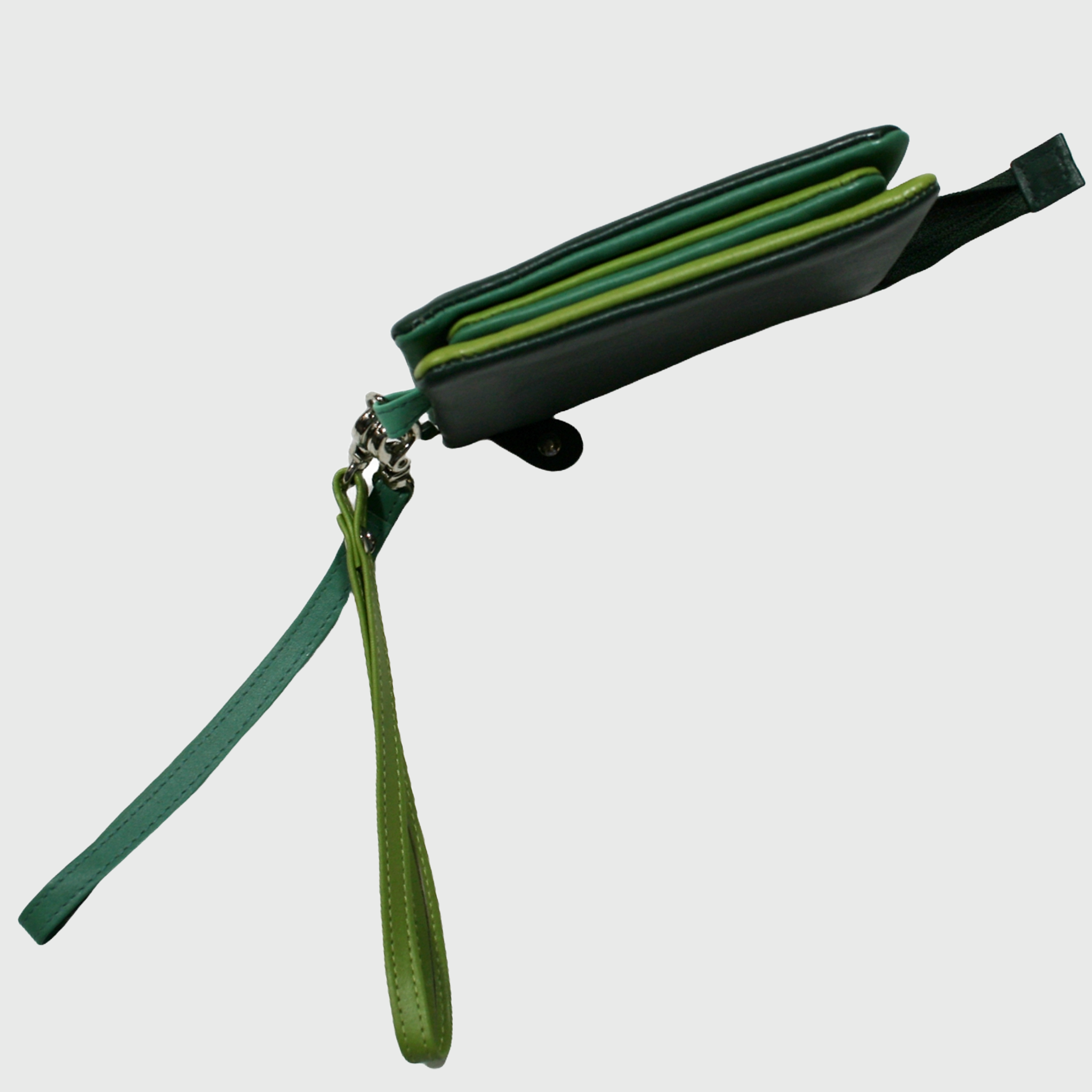 Trousse donna, borsa in pelle, vera pelle, Multicolor, artigianato italiano, Pelle Nuda Milano