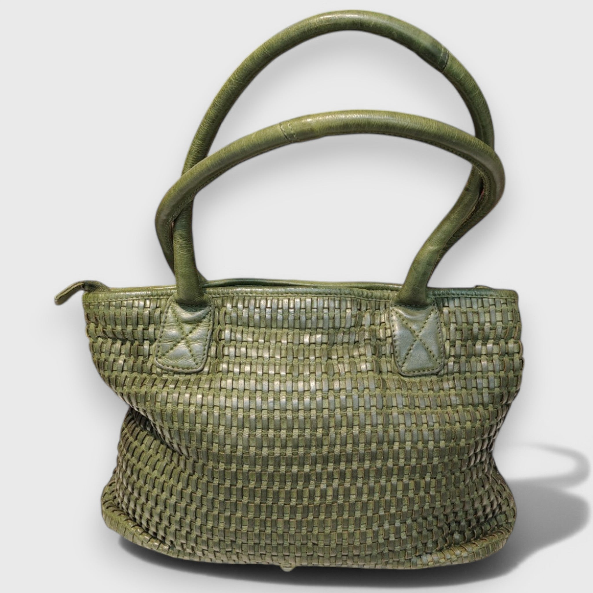 Venere in green leather