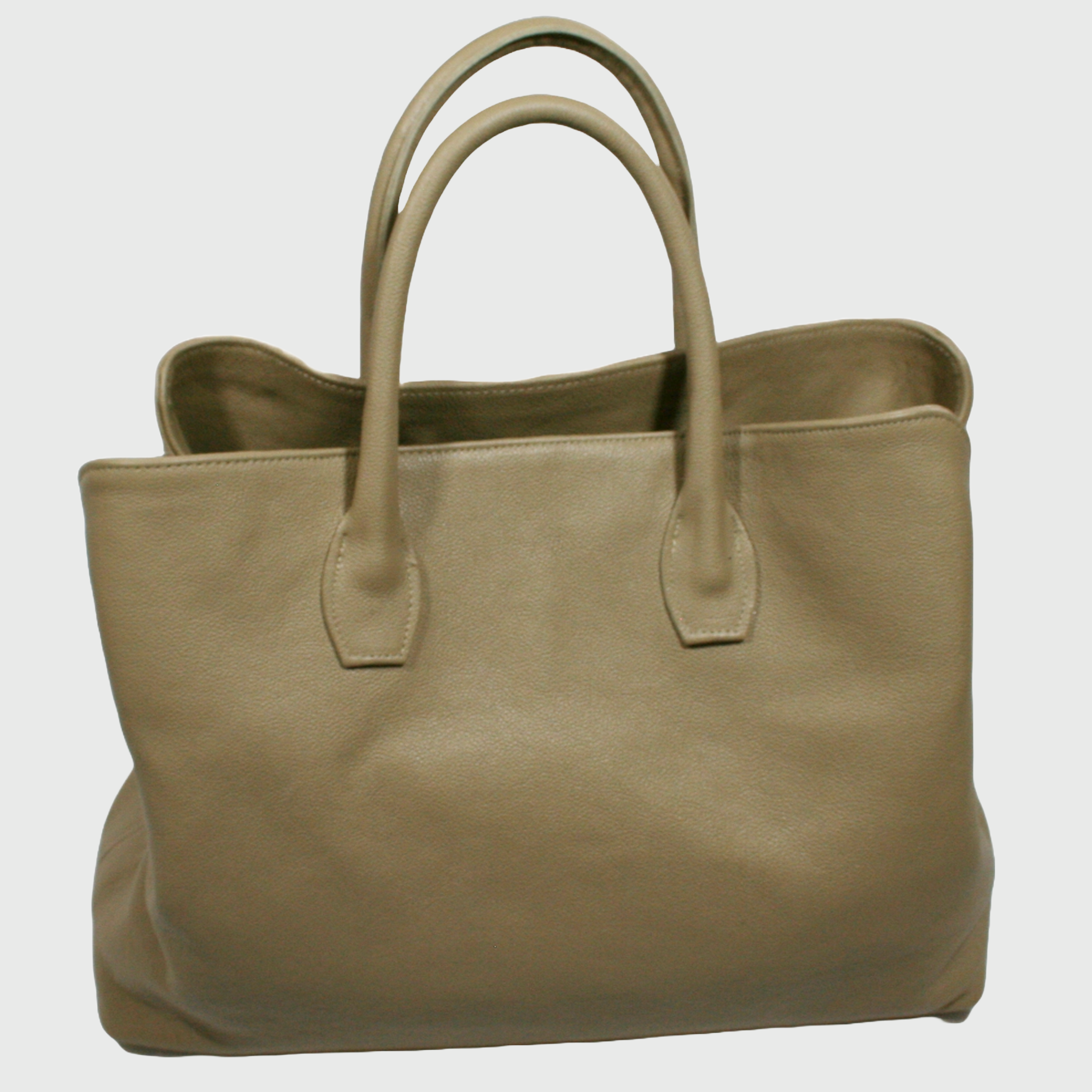 Borsa donna, borsa in pelle, vera pelle, Venezia Beige, artigianato italiano, Pelle Nuda