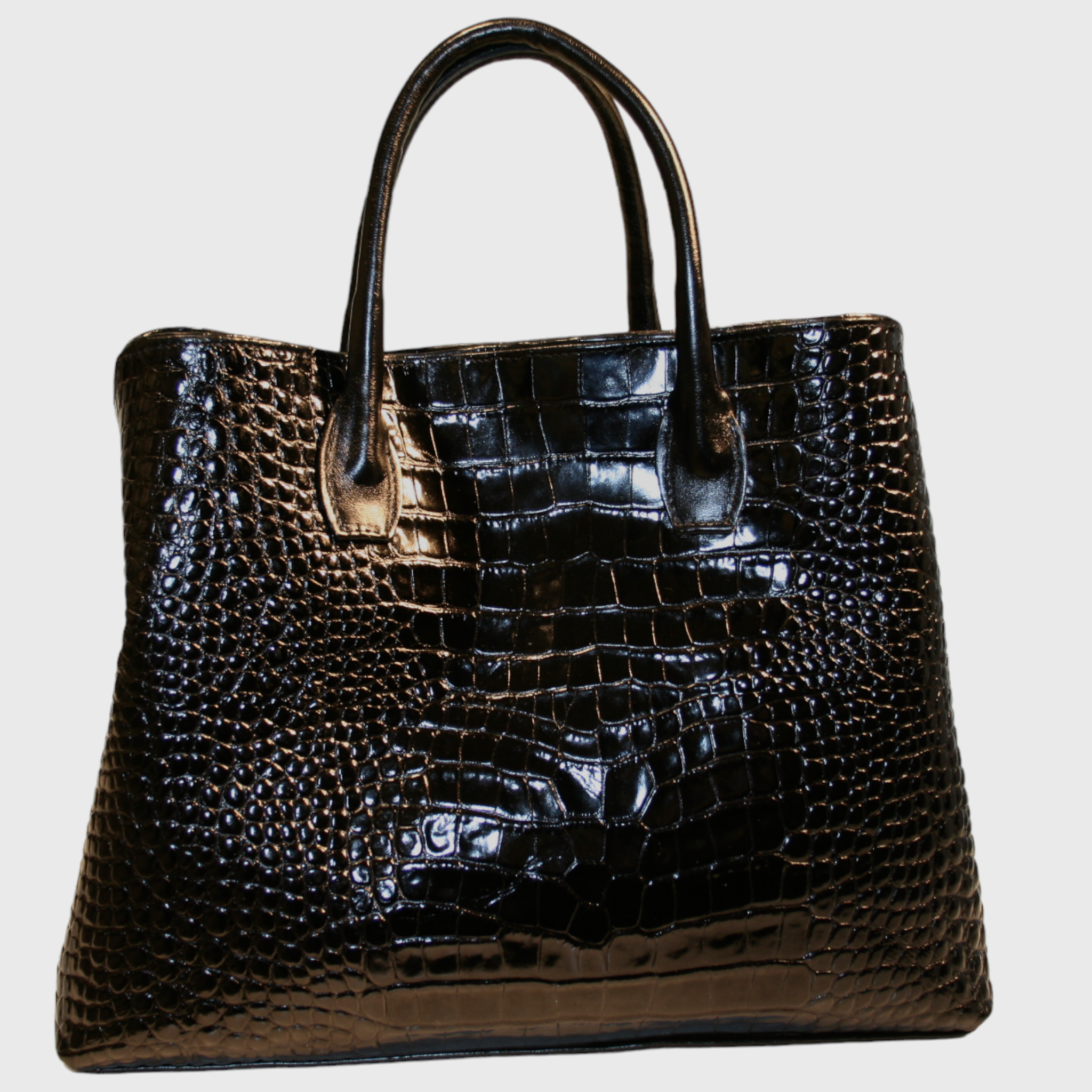 Borsa donna, borsa in pelle, vera pelle, Venezia Nero, artigianato italiano, Pelle Nuda