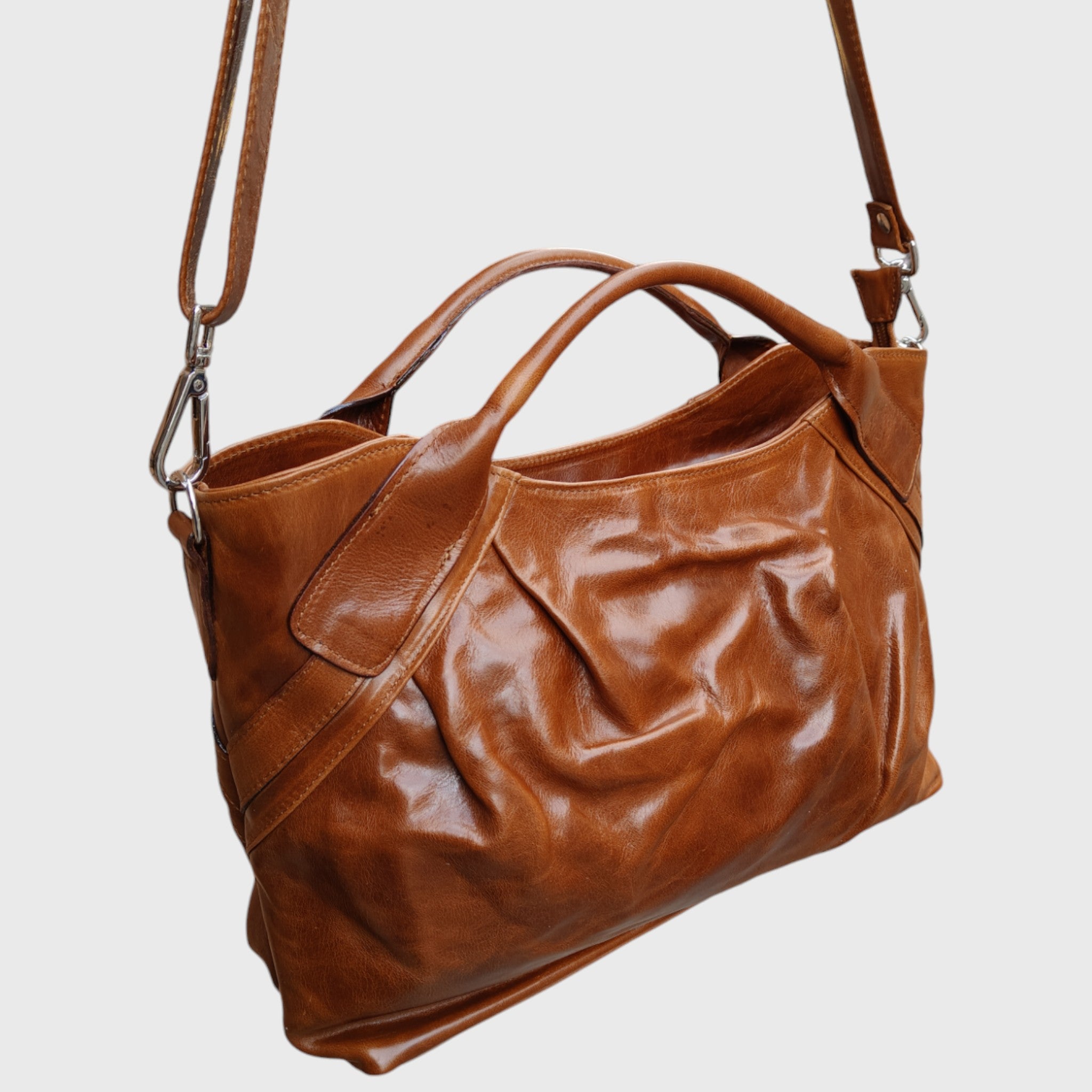 Pelletteria Pelle Nuda Milano, Artigianato italiano, vera pelle, borsa donna, veronica miele