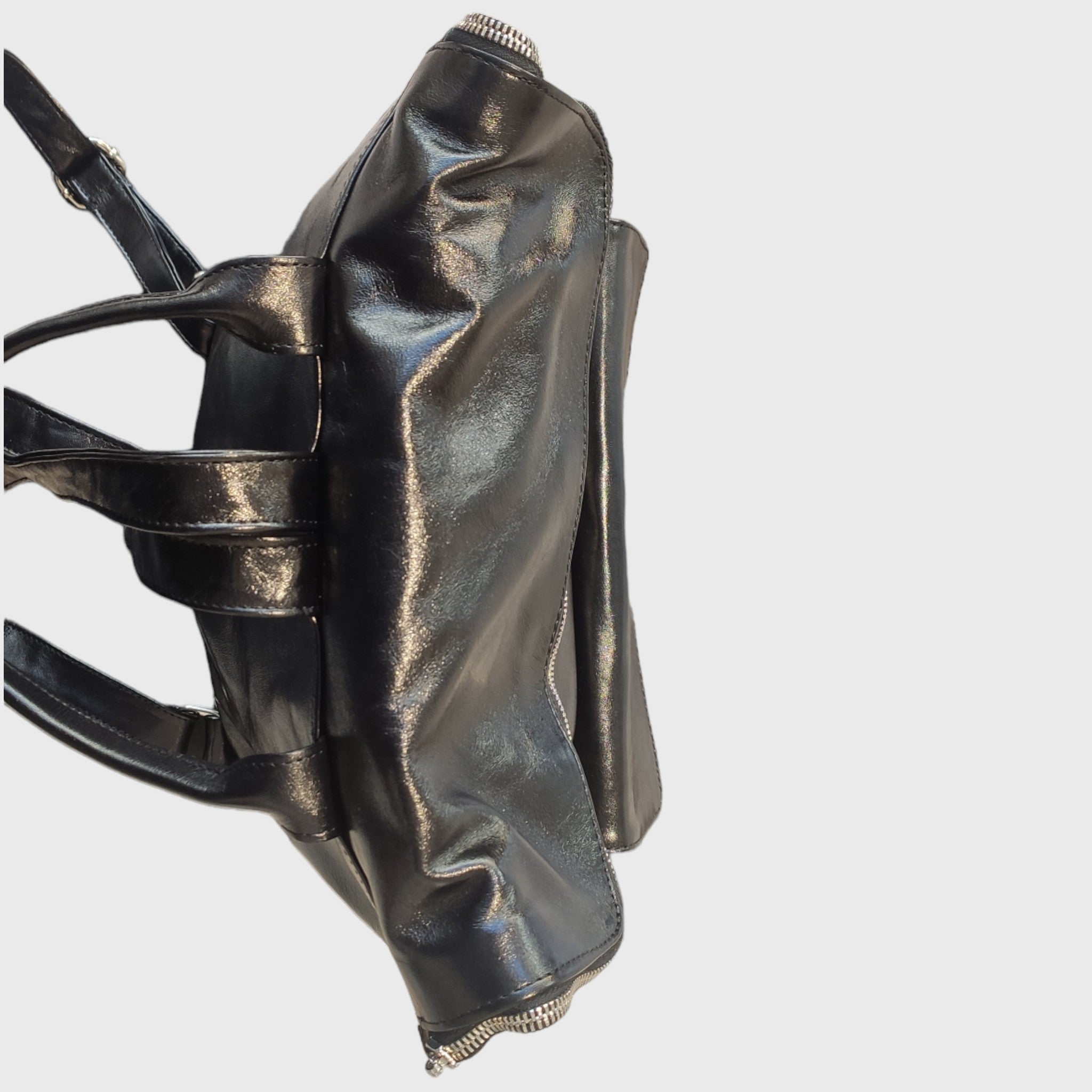 Pelletteria Pelle Nuda Milano, Zaino uomo donna, vera pelle, artigianato italiano