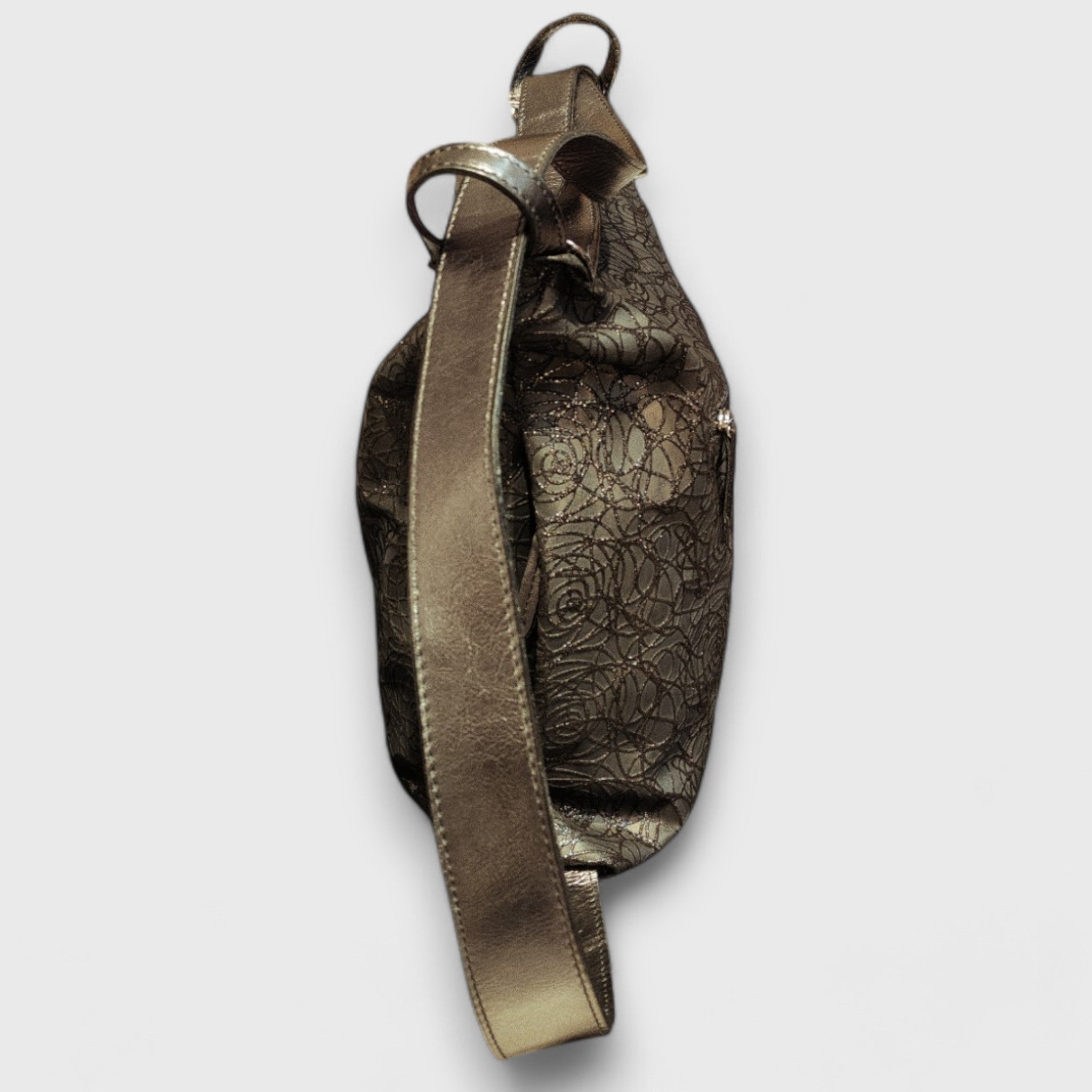 Pelletteria Pelle Nuda Milano, Artigianato italiano, vera pelle, negozio borse donna, Zaino nero