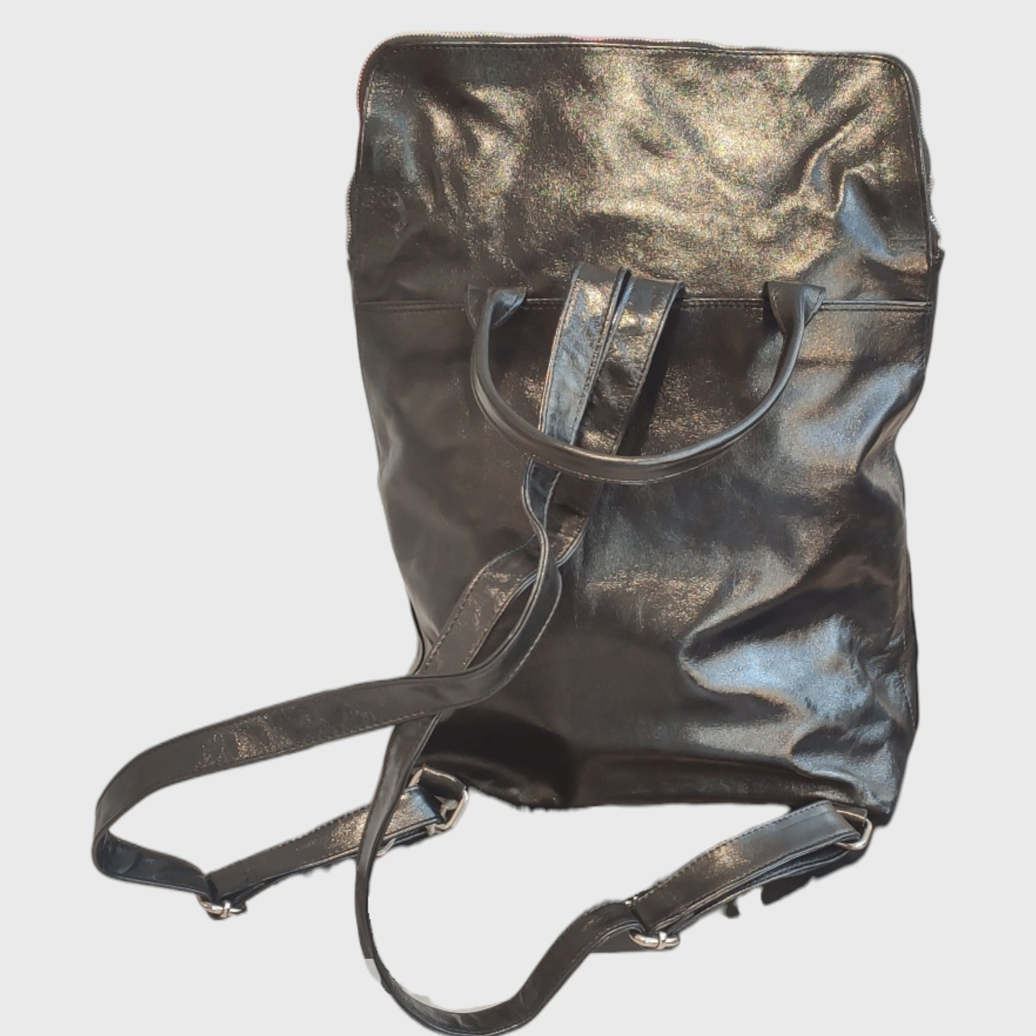 Pelletteria Pelle Nuda Milano, Zaino uomo donna, vera pelle, artigianato italiano